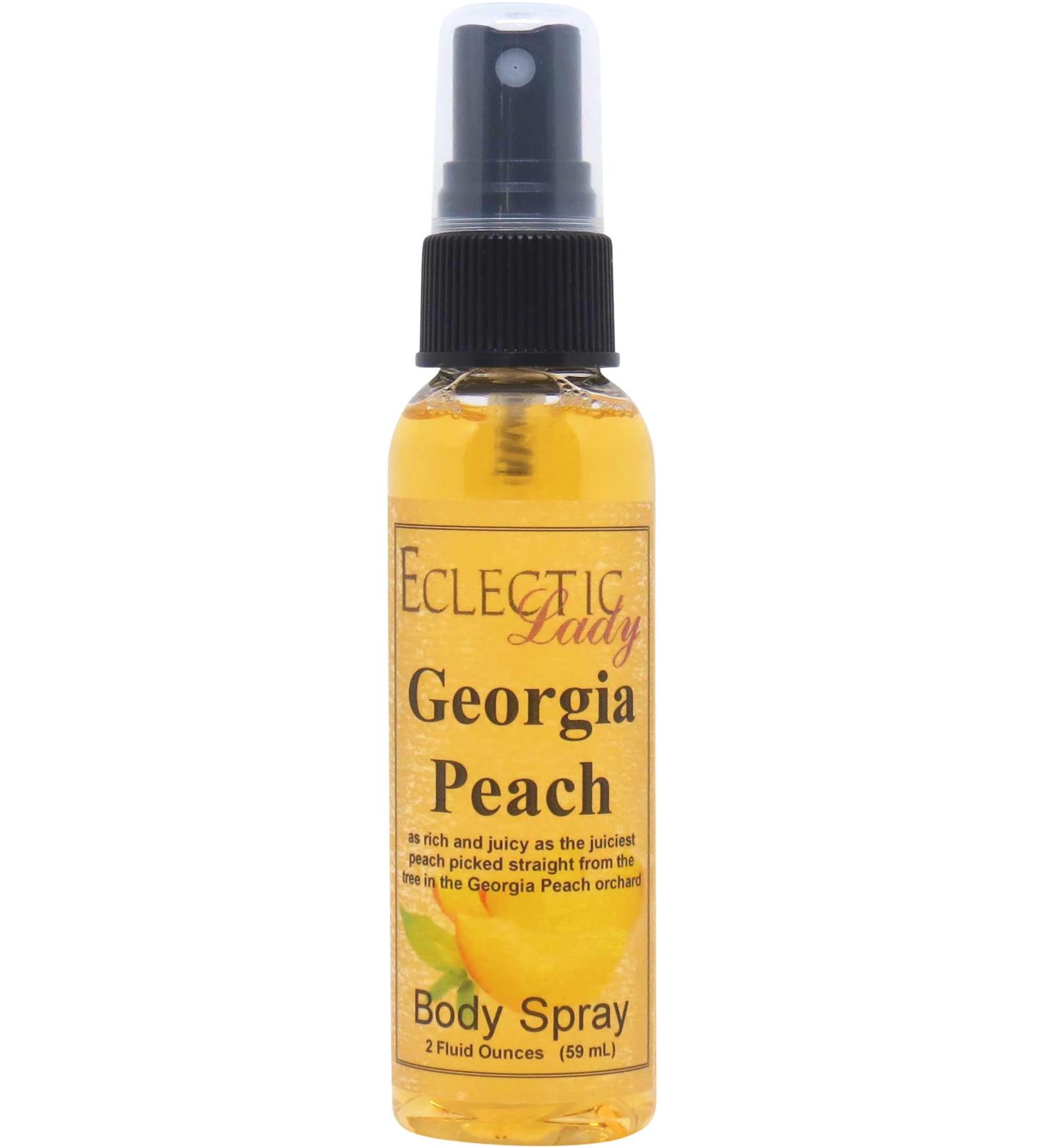 Georgia Peach Body Spray 2 ounces Body Mist for Women with Clean Light & Gentle Fragrance Long Lasting Perfume with Comforting Scent for Men & Women Cologne with Soft Subtle Aroma For Daily Use 2 Fl Oz (Pack of 1) - Buy Online on GoSupps.com