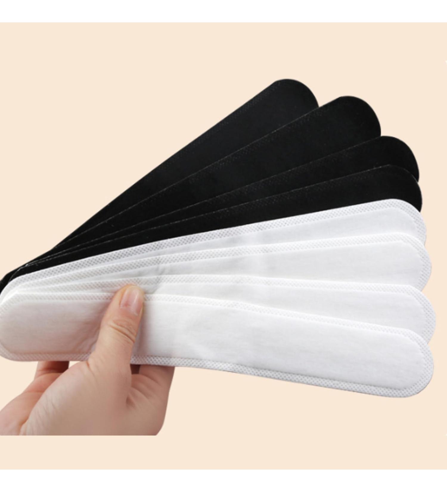 10 Disposable White Collar Protection Welding Pads - Self-Adhesive Neck Liners for Sweat & Stain Defense - Buy Online on GoSupps.com