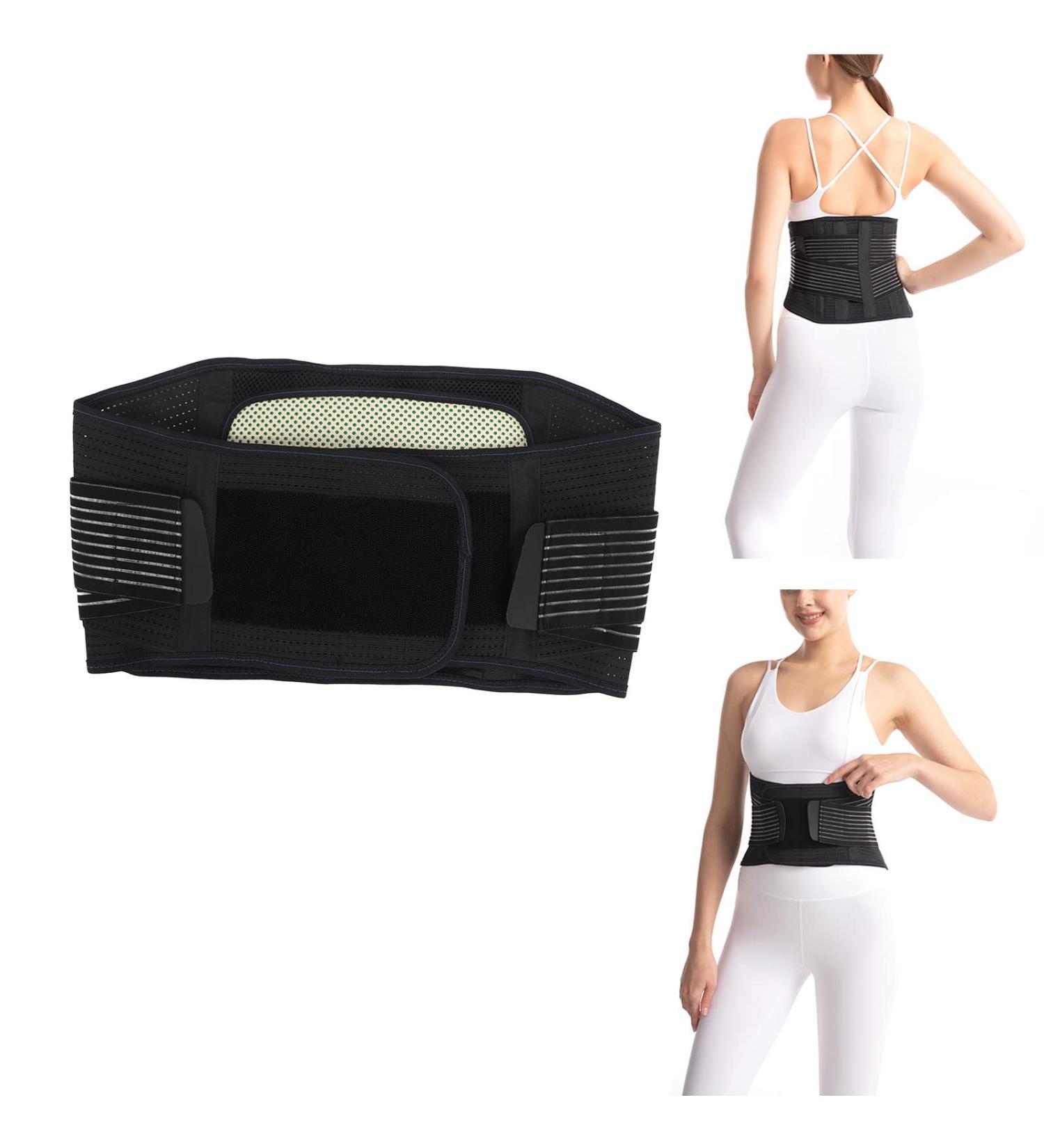 Buy Cacacook Lordosis Support Waist Belt - Steel Plate Double Compression & Stretch Mesh - M (55-65 kg) - International Shipping Available - Buy Online on GoSupps.com