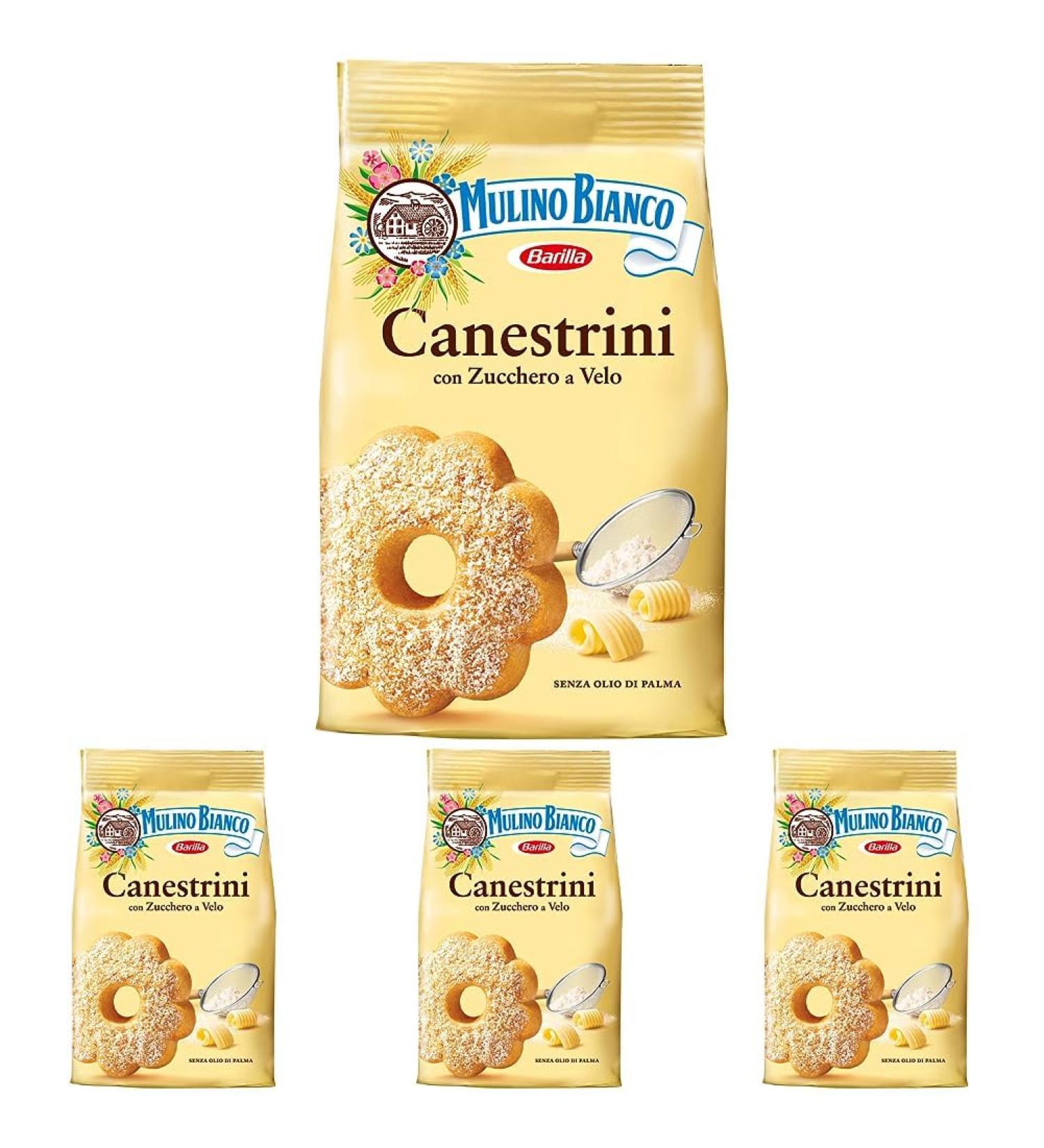 Buy Mulino Bianco Canestrini 200g (Pack of 4) Authentic Italian Snacks for International Shipping - Buy Online on GoSupps.com
