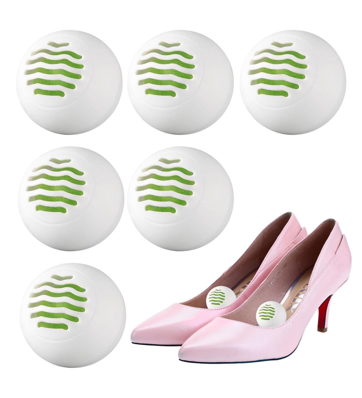Deodorizer Balls | Portable Odor Absorber Odor Remover - Reusable Sneaker Odor Eliminator Eco-Friendly Household Shoe Odor Remover for Refreshing Sneaker Klufo - Buy Online on GoSupps.com