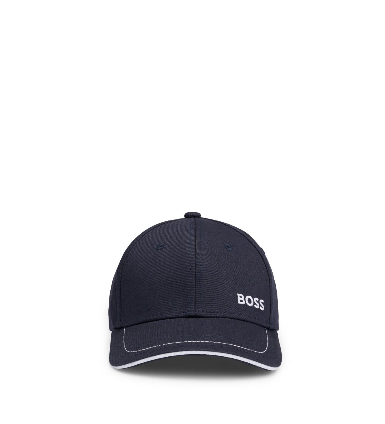 BOSS Men's Blue Baseball Cap - Stylish Cotton Twill Headgear One Size - International Shipping Available - Buy Online on GoSupps.com