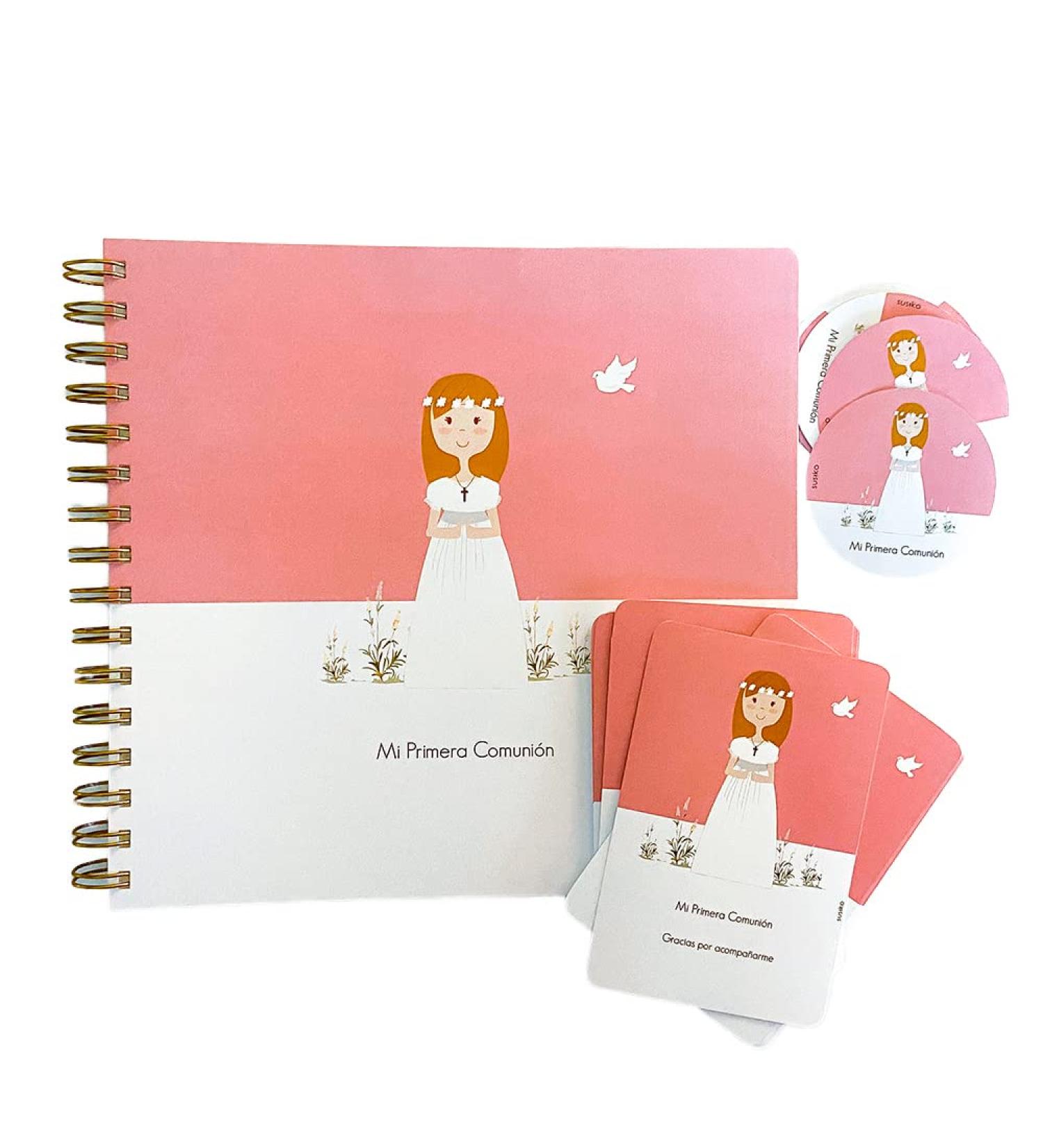 Buy Susiko Communion Set for Girls - 20 Memories 1 Album & 10 Gift Stickers | Premium Quality & Lovely Design - International Shipping - Buy Online on GoSupps.com