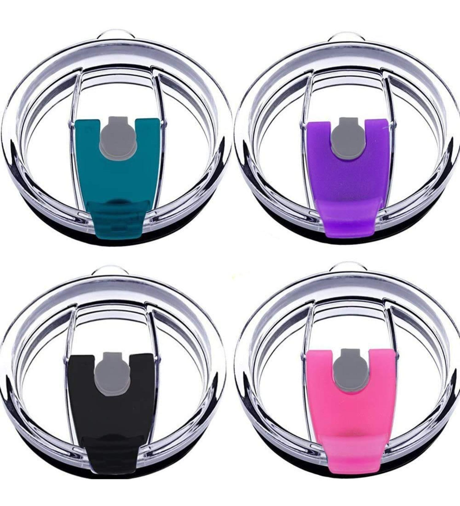 IHUIXINHE Double Hole 20 oz Tumbler Replacement Lid - Spill Proof & Splash Resistant for Rambler, Ozark Trail - Straw Friendly - Buy Online on GoSupps.com