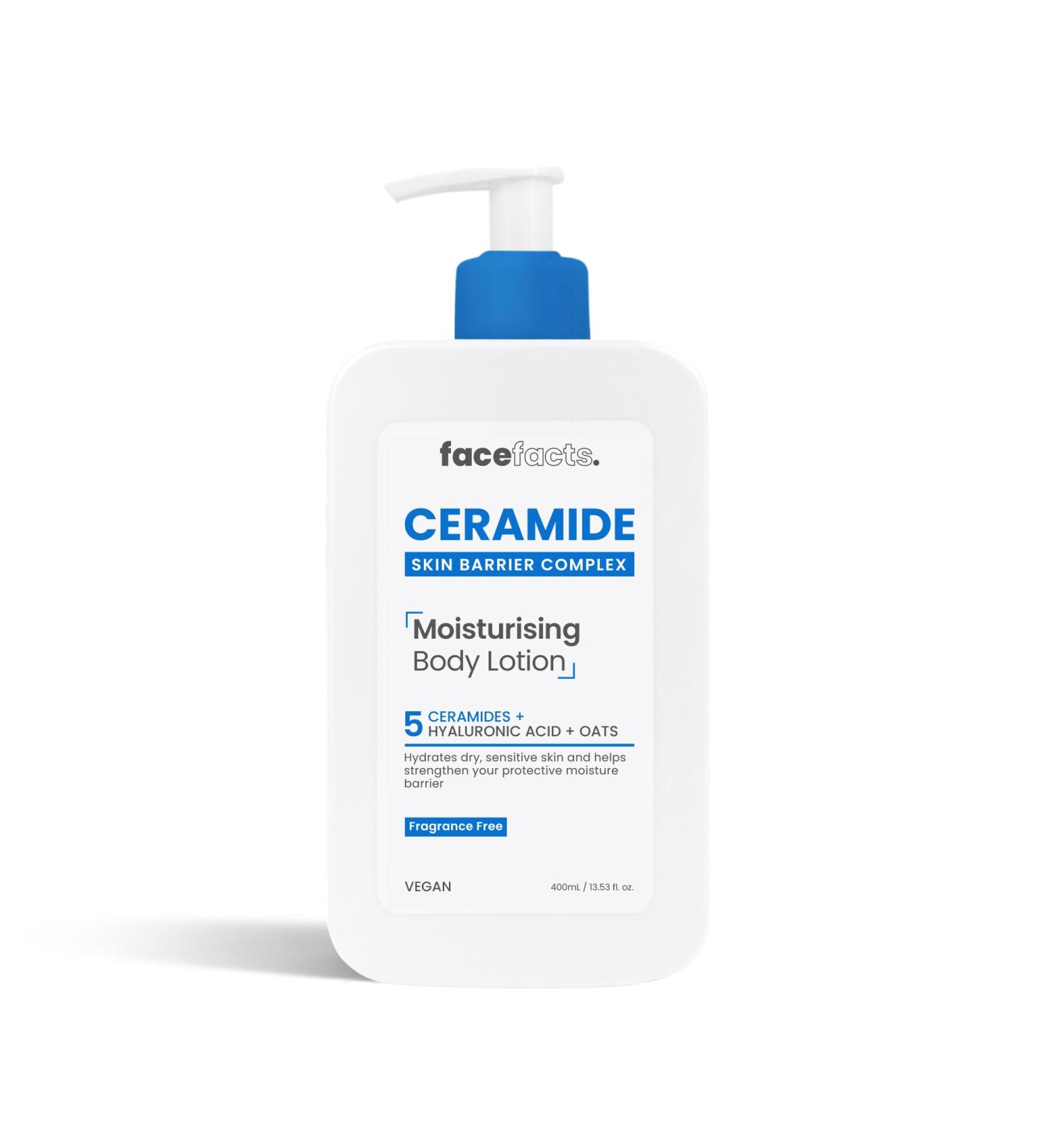 Face Facts Ceramide Skin Barrier Complex Lotion hydratante pour le corps 400 ml