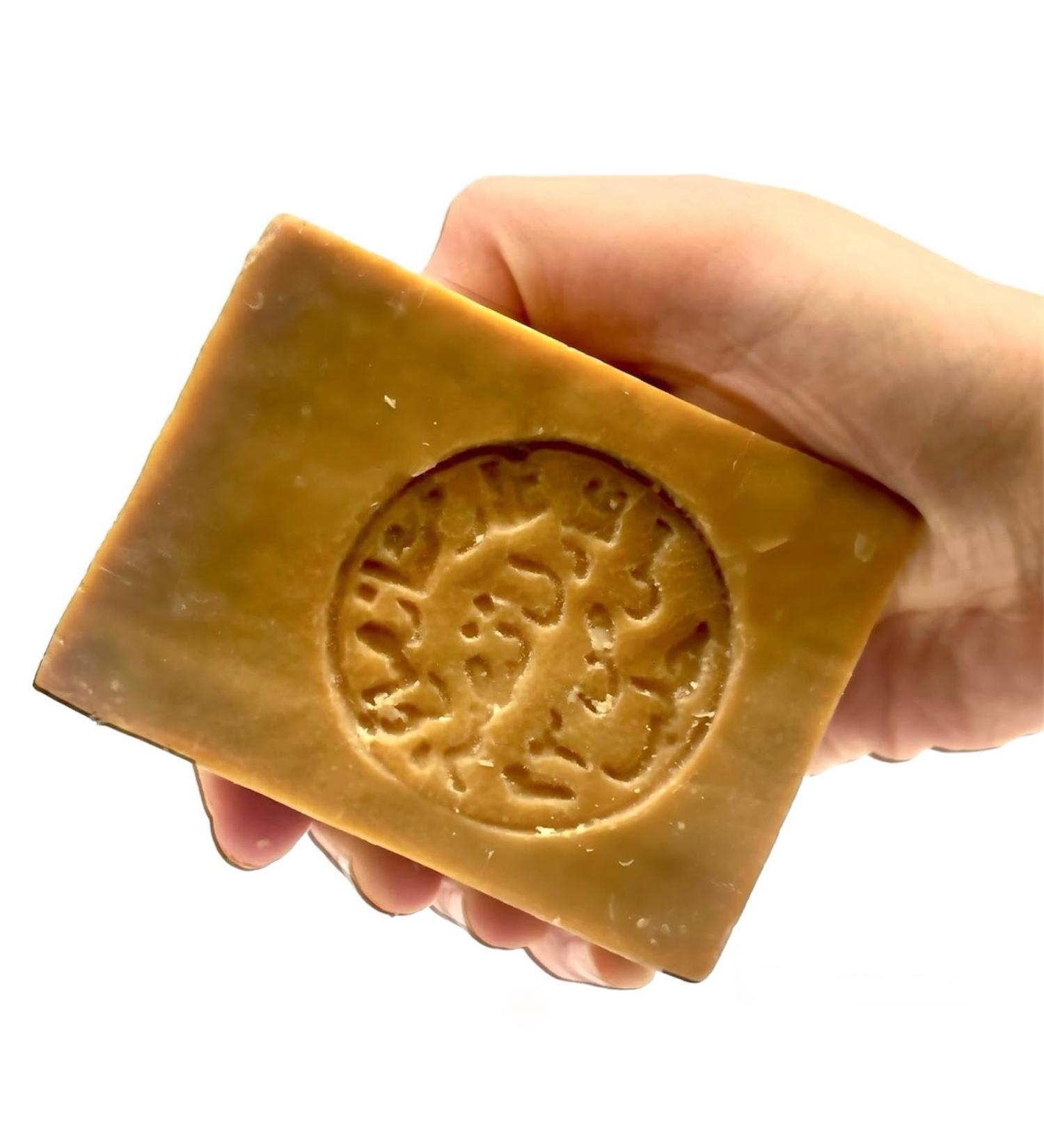 Authentic Aleppo Soap - 86% Olive & Laurel Oil | Organic Vegan All-Natural Skincare for Body Face Hands Bath & Hair - Buy Online on GoSupps.com