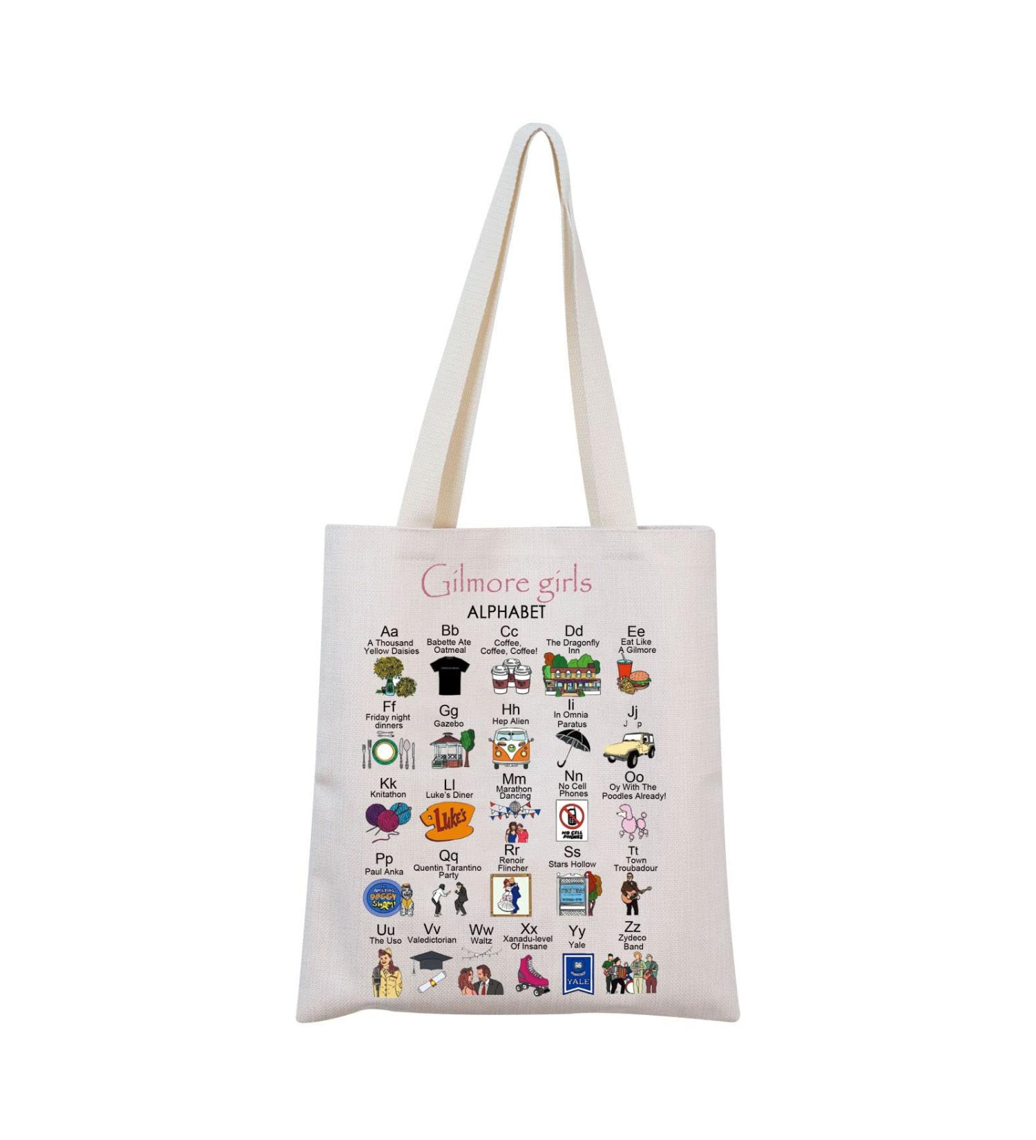 Gilmore Tv Show Gift LorelaiÂ Rory Gilmore Fan Gift Gilmore Tote Bag for Girl Gilmore Gil-more Tote - Buy Online on GoSupps.com