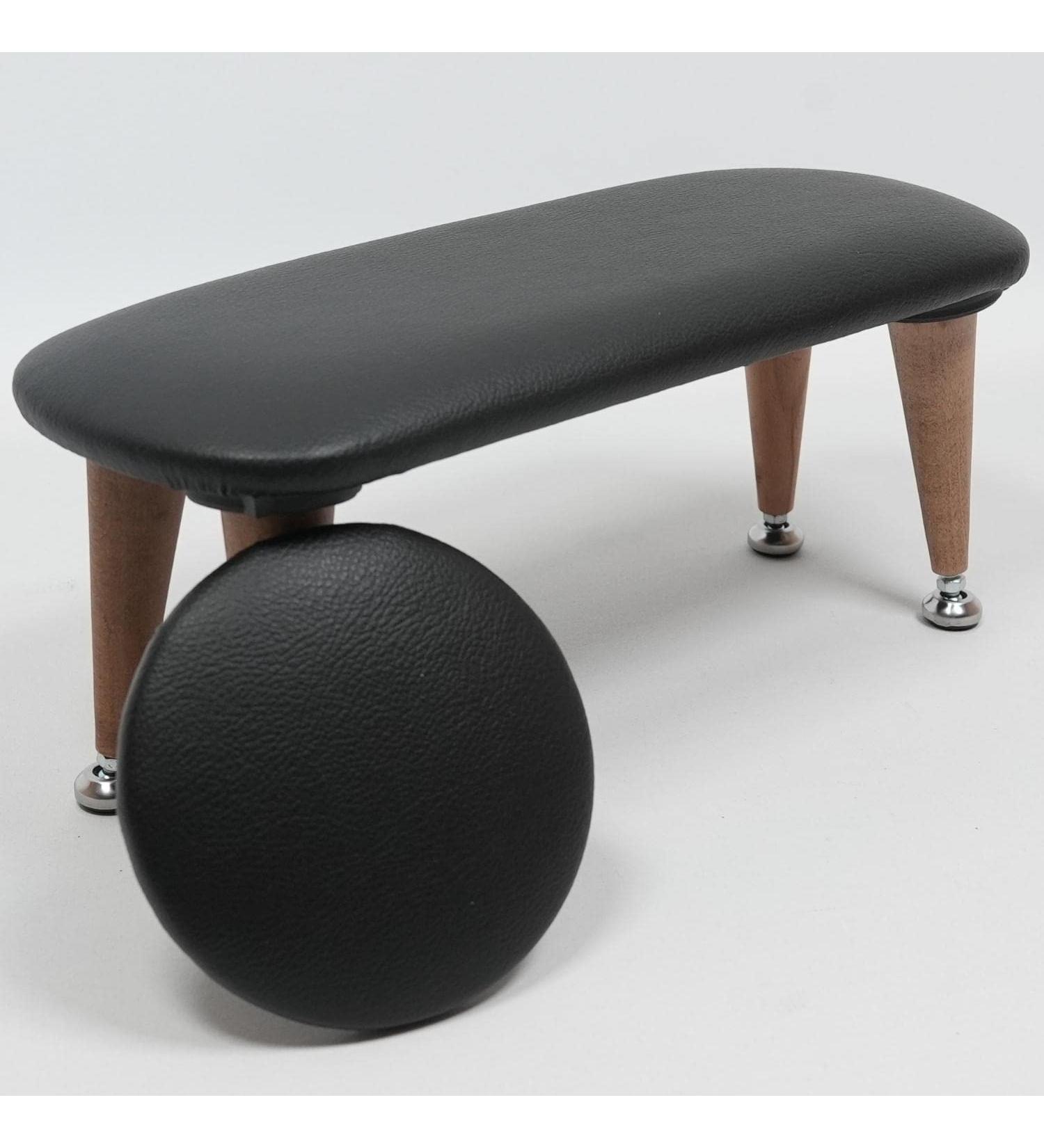 Professional Nail Technician Arm Rest: Leather Manicure Hand Cushion with Elbow Support - Buy Online on GoSupps.com