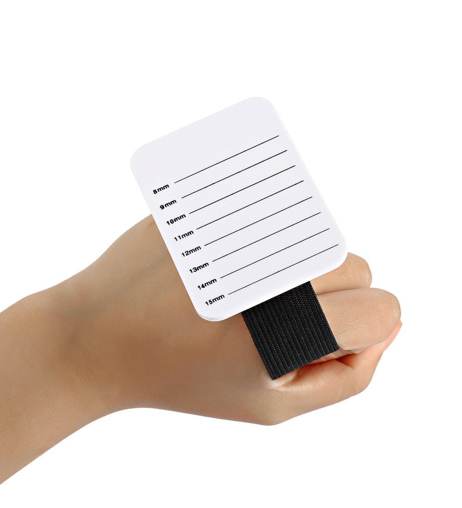 Sonew Eyelash Extension Accessories - Handheld Bowl Palette with Velcro Wrist Strap | Ideal for 8-15mm Eyelash Separation & Application - Buy Online on GoSupps.com