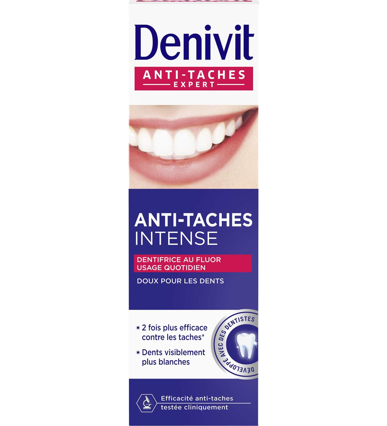Denivit Toothpaste Foam - Tasteless Stain-Repellent Intensive Enamel Protection | 50 ml - Shop Internationally - Buy Online on GoSupps.com