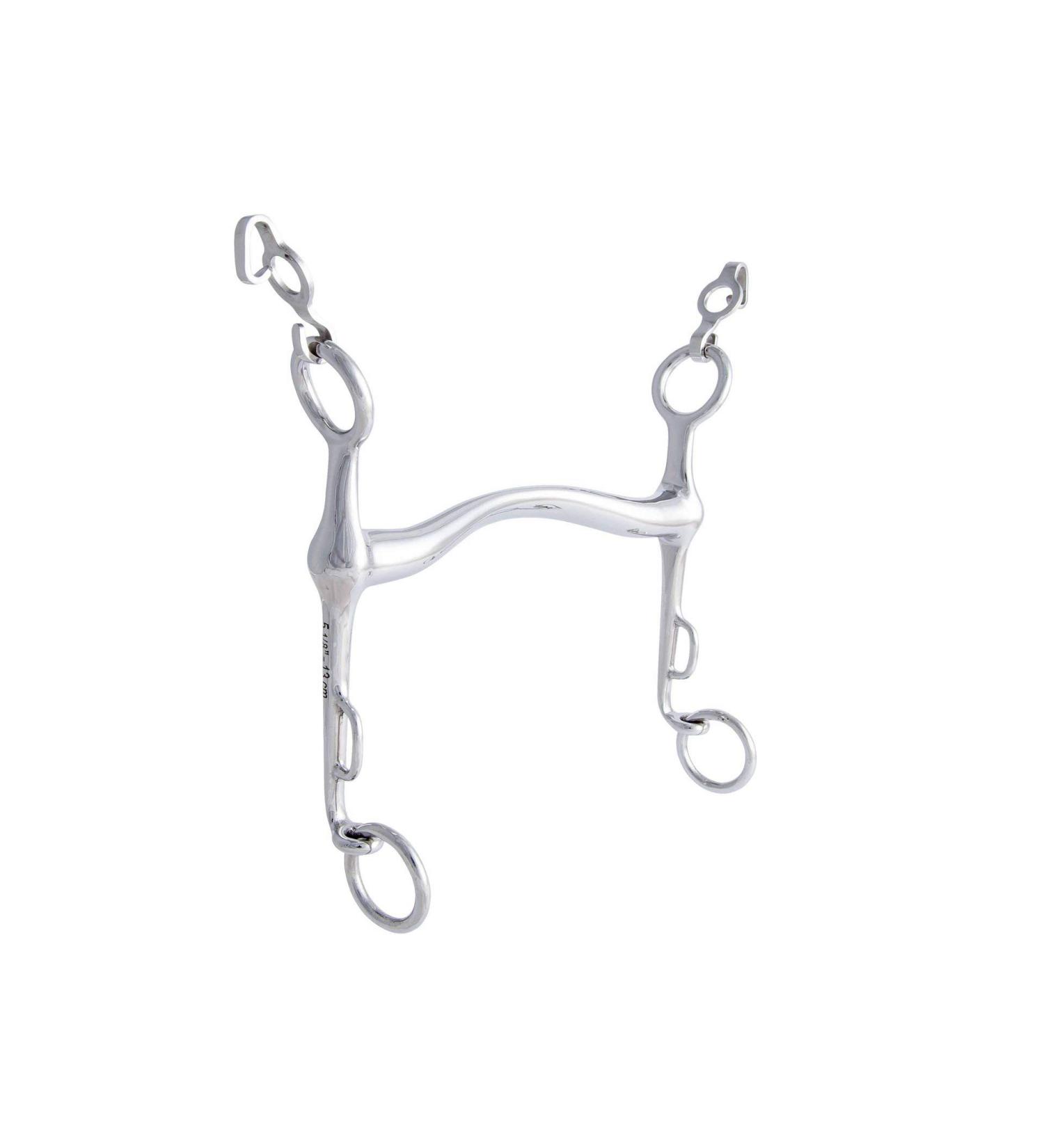 St bben 2490 Dressage curb bit Fine Line 13.5 cm - 16 mm - stainless steel