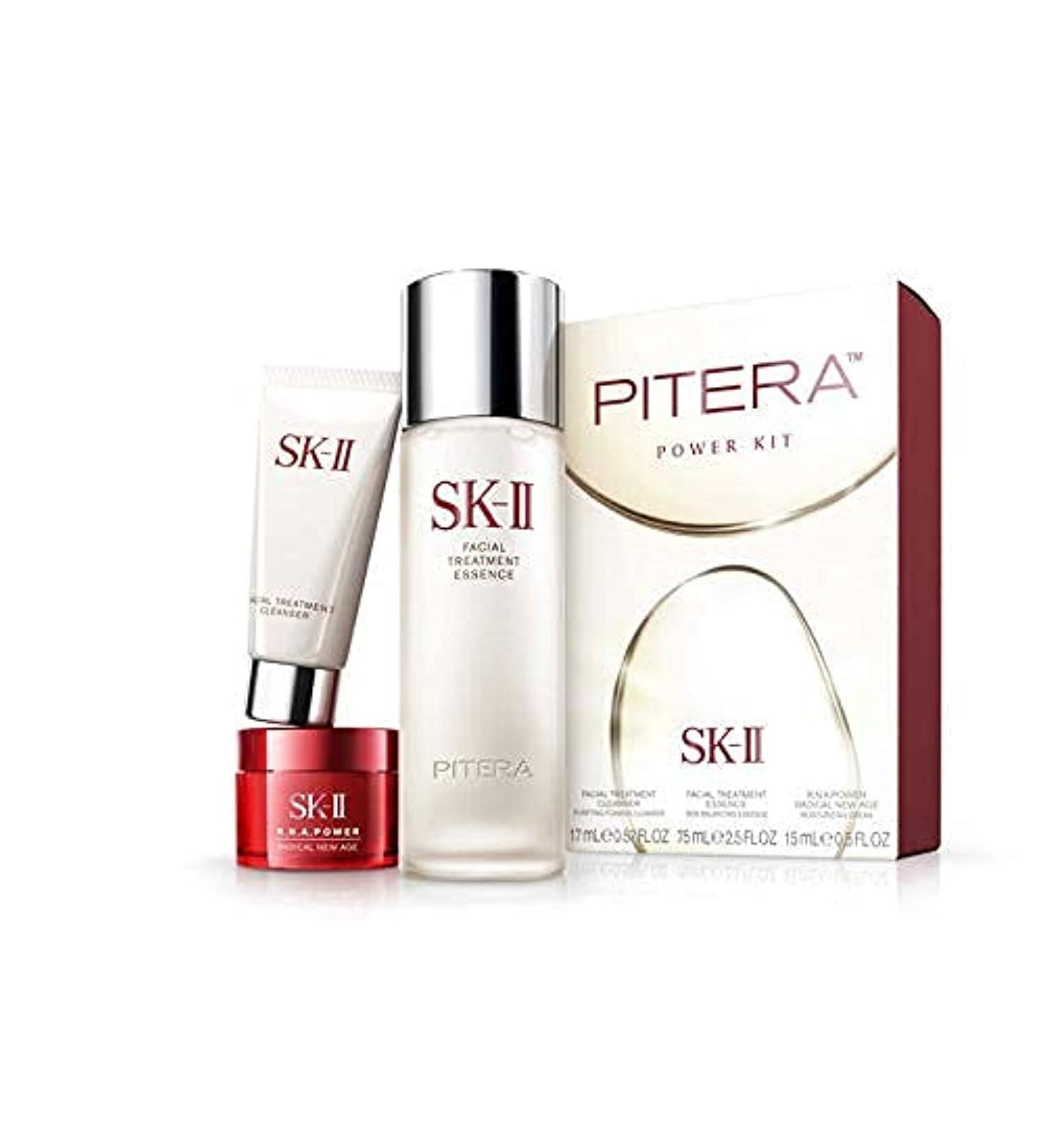 SK-II PITERA Power Kit Fantasista Utamaro Limited Edition | 3pc Facial Treatment Set - Essence R.N.A. POWER Cream Cleanser | International Shipping - Buy Online on GoSupps.com