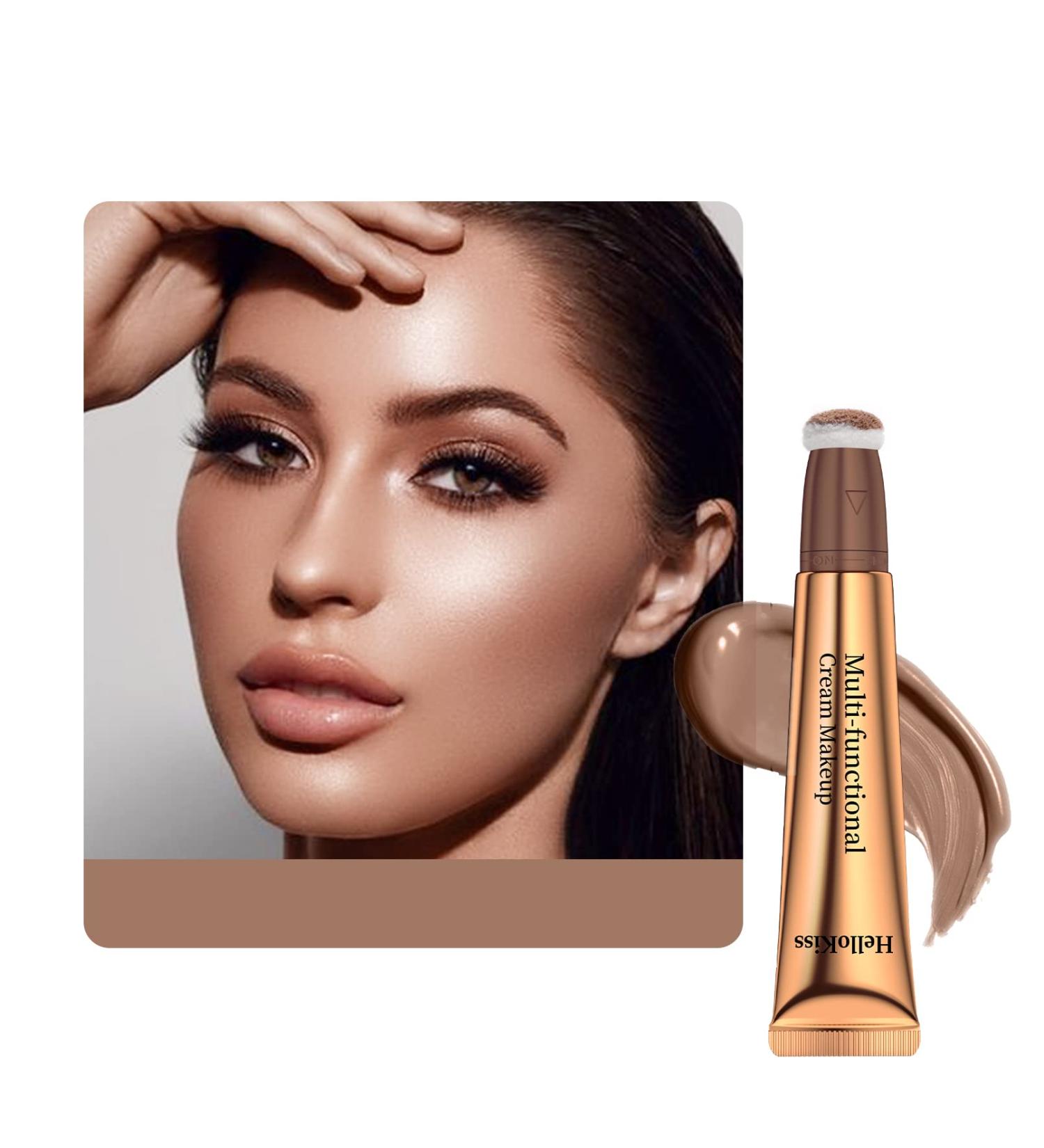 Easilydays Liquid Bronzer & Concealer Contouring Wand | Waterproof High Coverage Matte Finish | Lightweight Silky Cream Stick | Body & Face Highlighter Makeup - Buy Online on GoSupps.com