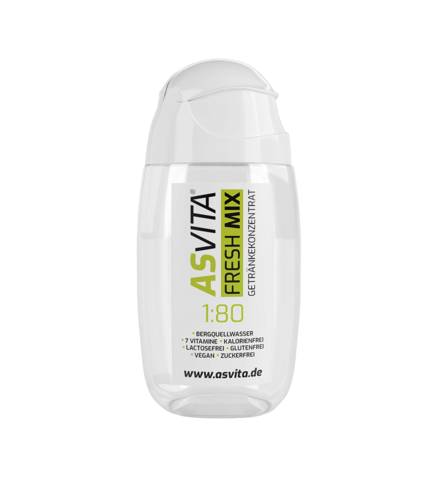 Asvita Pocket-Squeeze 65ml Empty Bottle | Food-Safe Squeeze Bottle for On-the-Go Beverages & Syrups | Ideal for Self-Filling - Buy Online on GoSupps.com