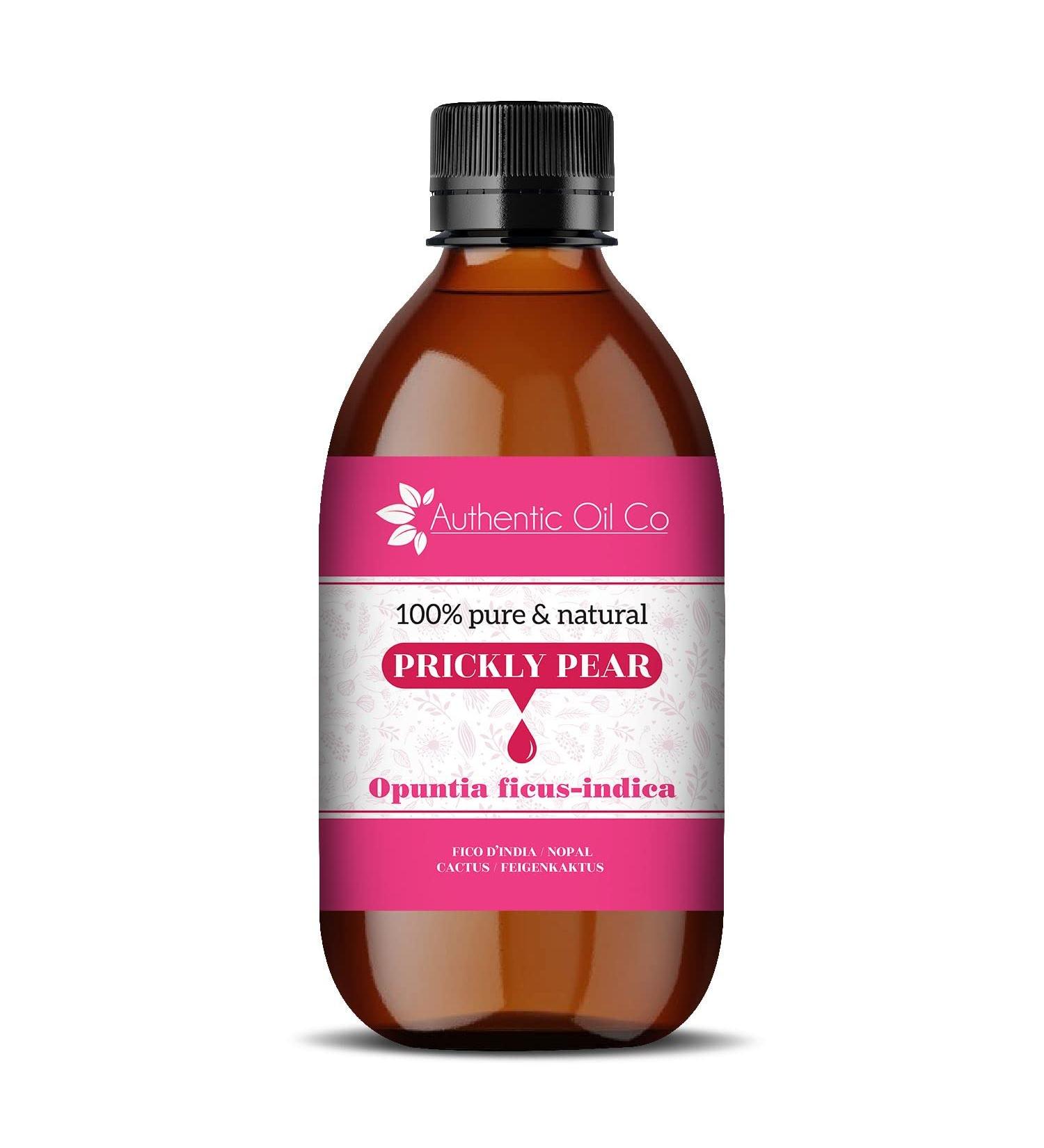 Pure Natural Prickly Pear Oil Cold Pressed Anti Aging Skin Care Hair Care Cosmetics DIY 100ml