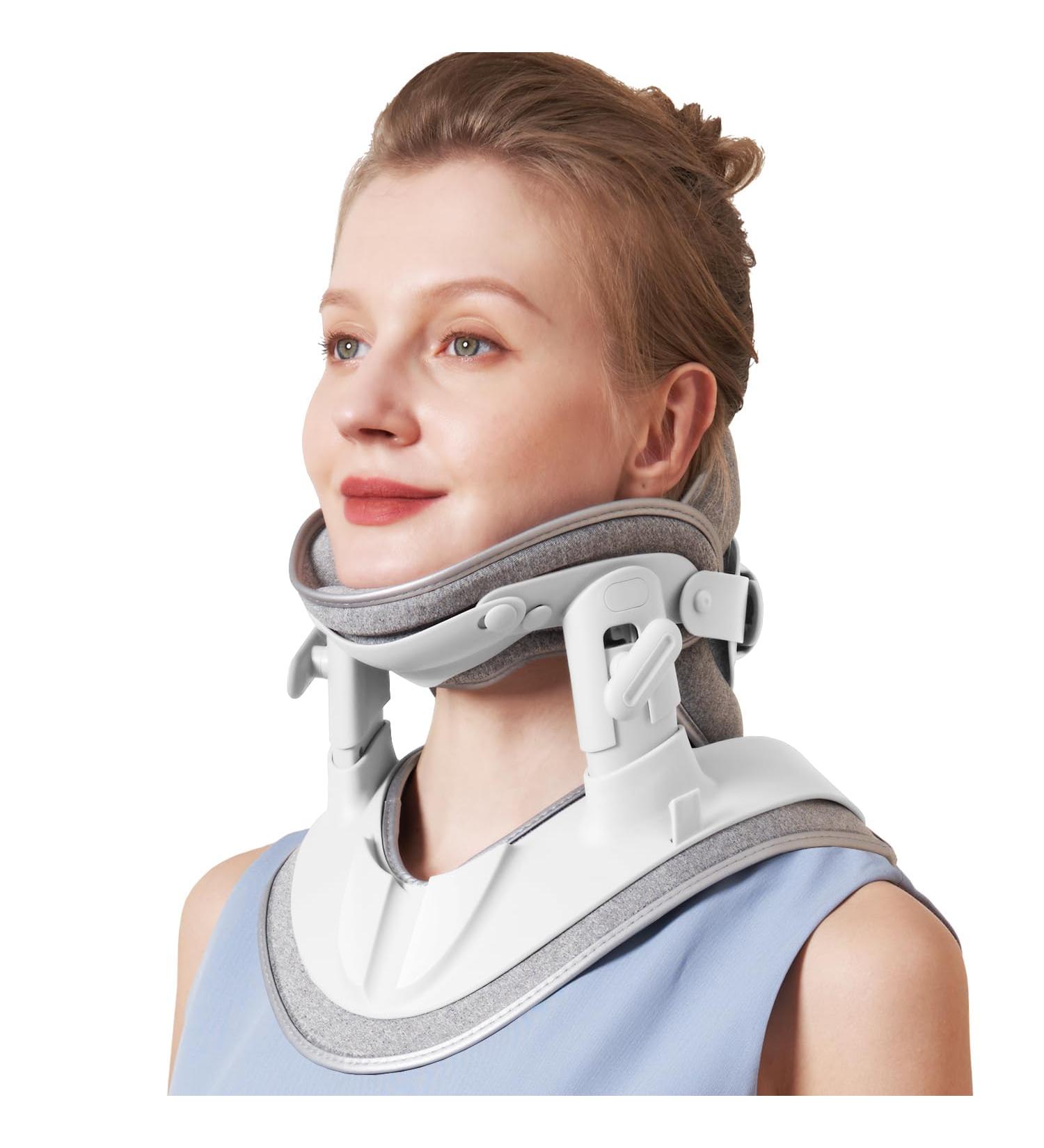 zenopax Cervical Neck Traction Device Neck Stretcher for Neck Traction and Support Adjustable Neck Traction Devices for Home Use to Relieve Neck Pressure and Pain - Buy Online on GoSupps.com