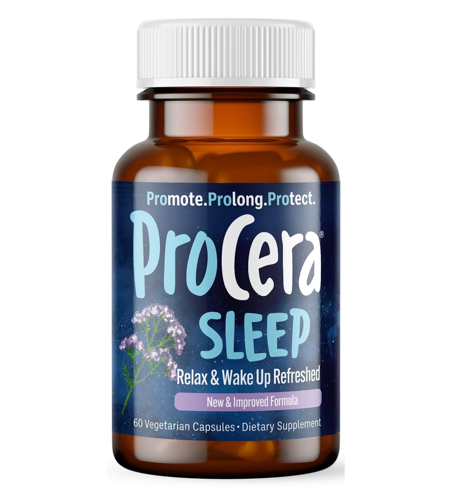 Procera Sleep: Natural 2-in-1 Sleep Aid & Stress Relief Formula for Calm & Relaxation - Buy Online on GoSupps.com