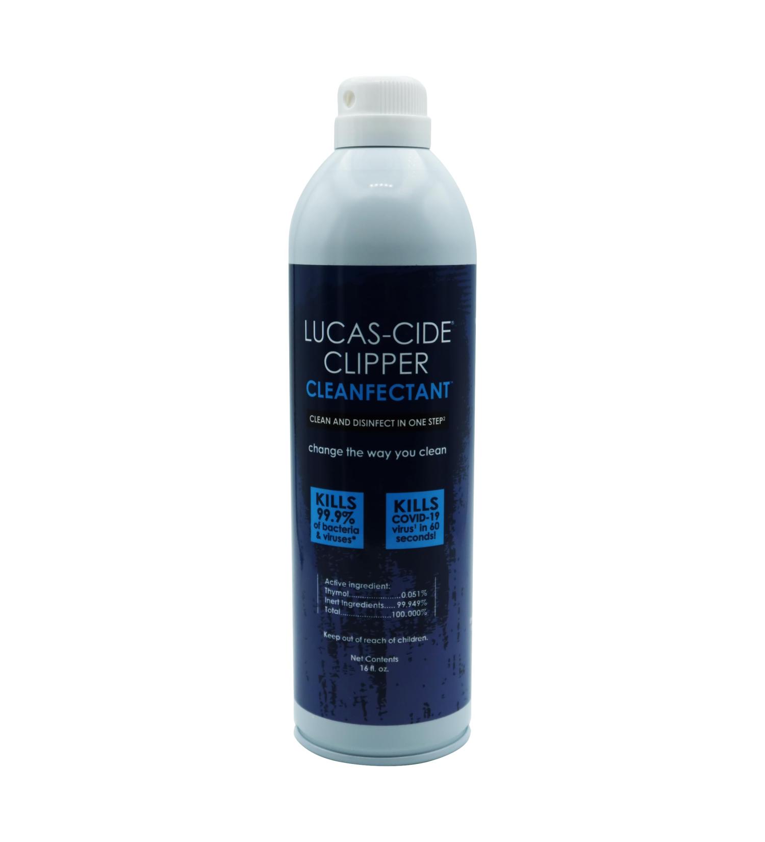 Clipper Cleaner Disinfectant & Lubricating Spray 16 fl oz | Perfect for Clippers & Blades | Fast International Shipping - Buy Online on GoSupps.com