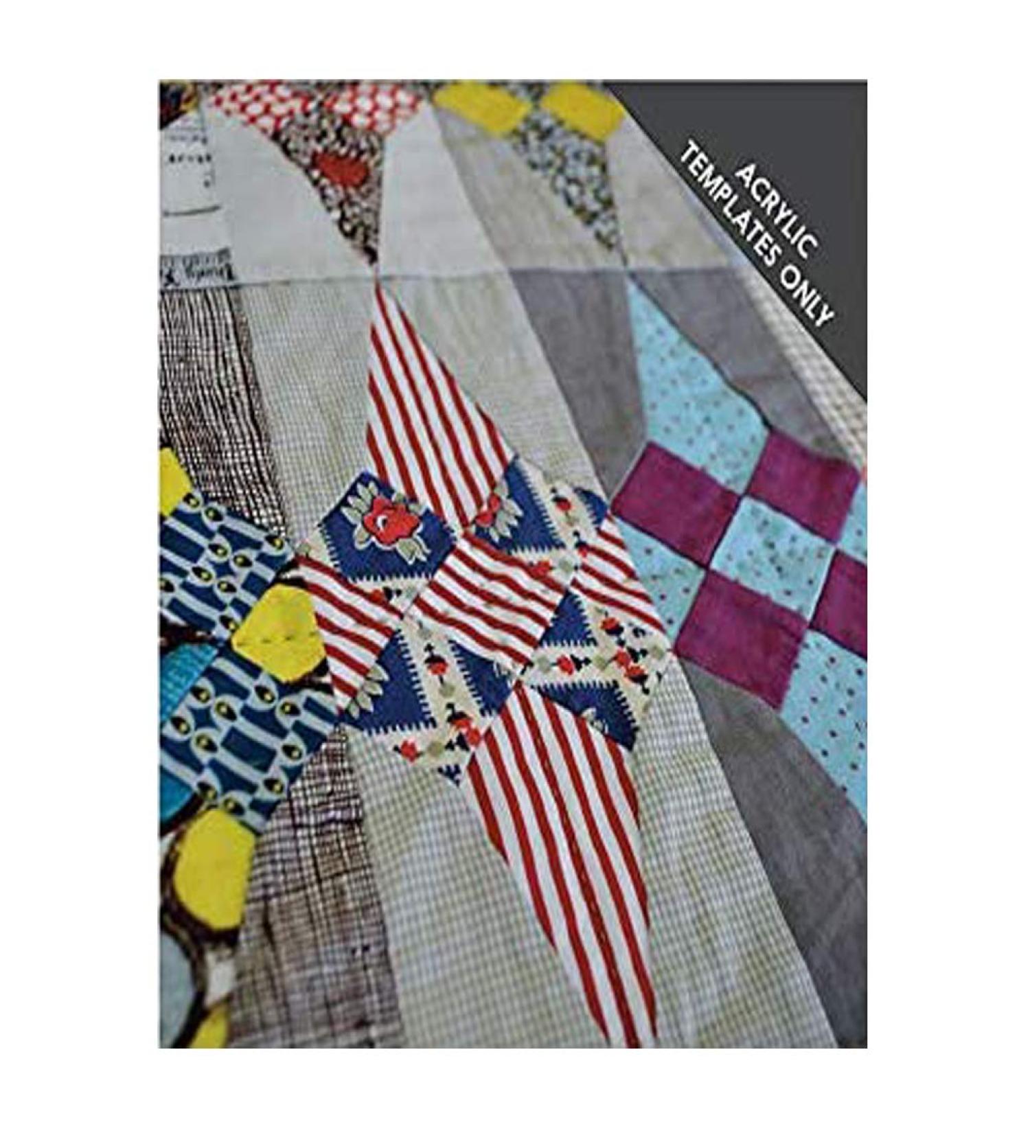 Jen Kingwell Acrylic Template Set - Glitter 1