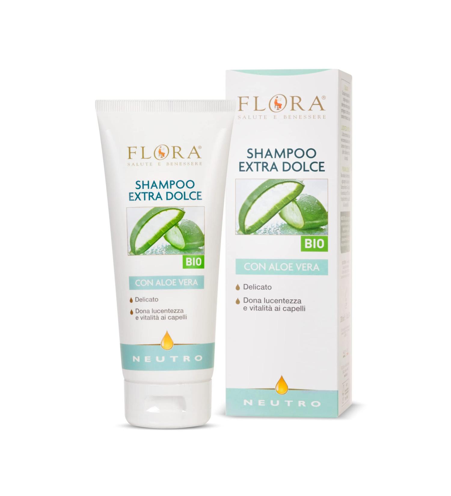 Flora Flora Bdih Extra Dolce Organic Shampoo 200 ml