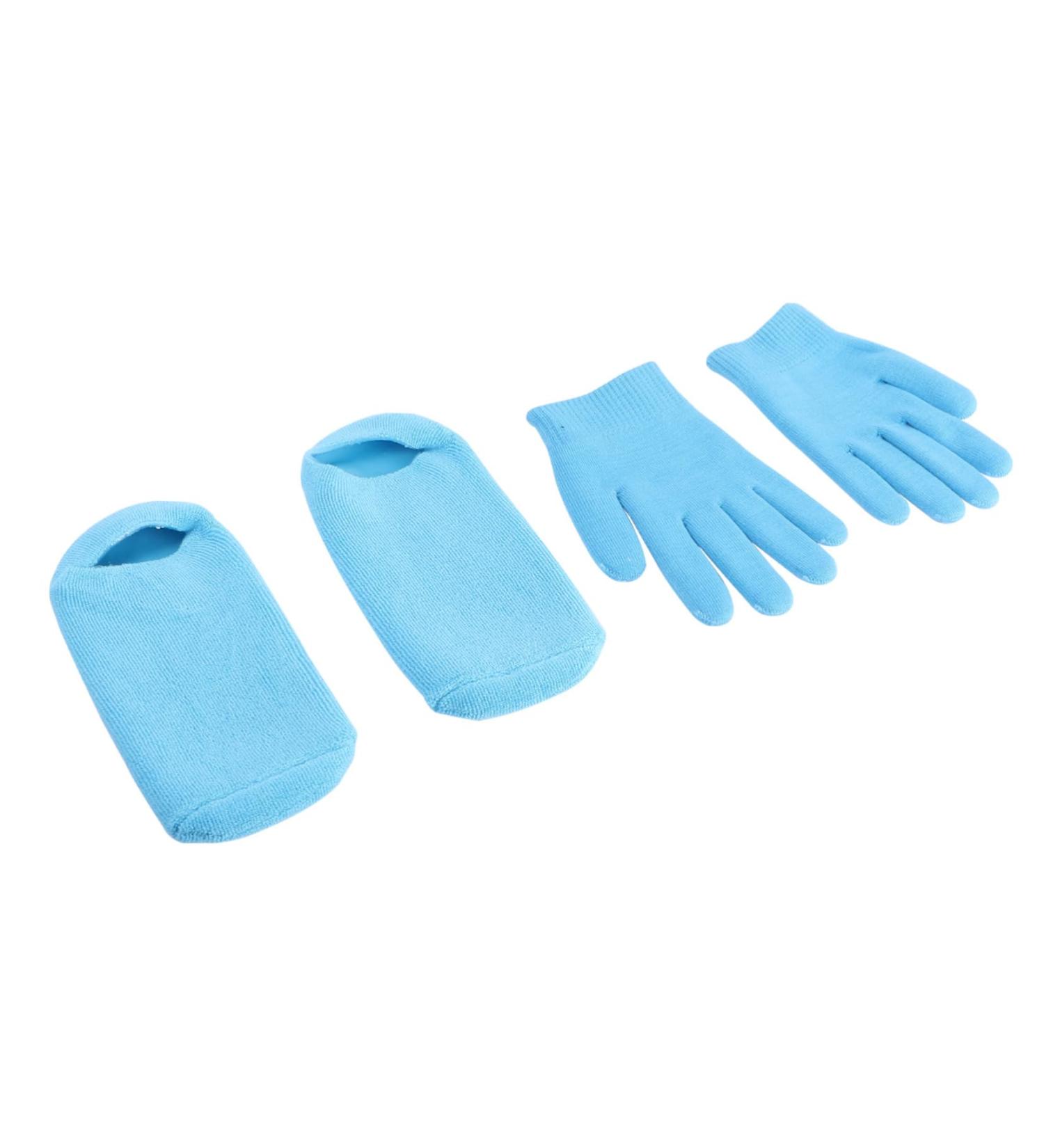 minkissy Gloves Spa Socks Gel Socks for Moisturizing Spa Gel Socks Moisture Socks Hand - Buy Online on GoSupps.com
