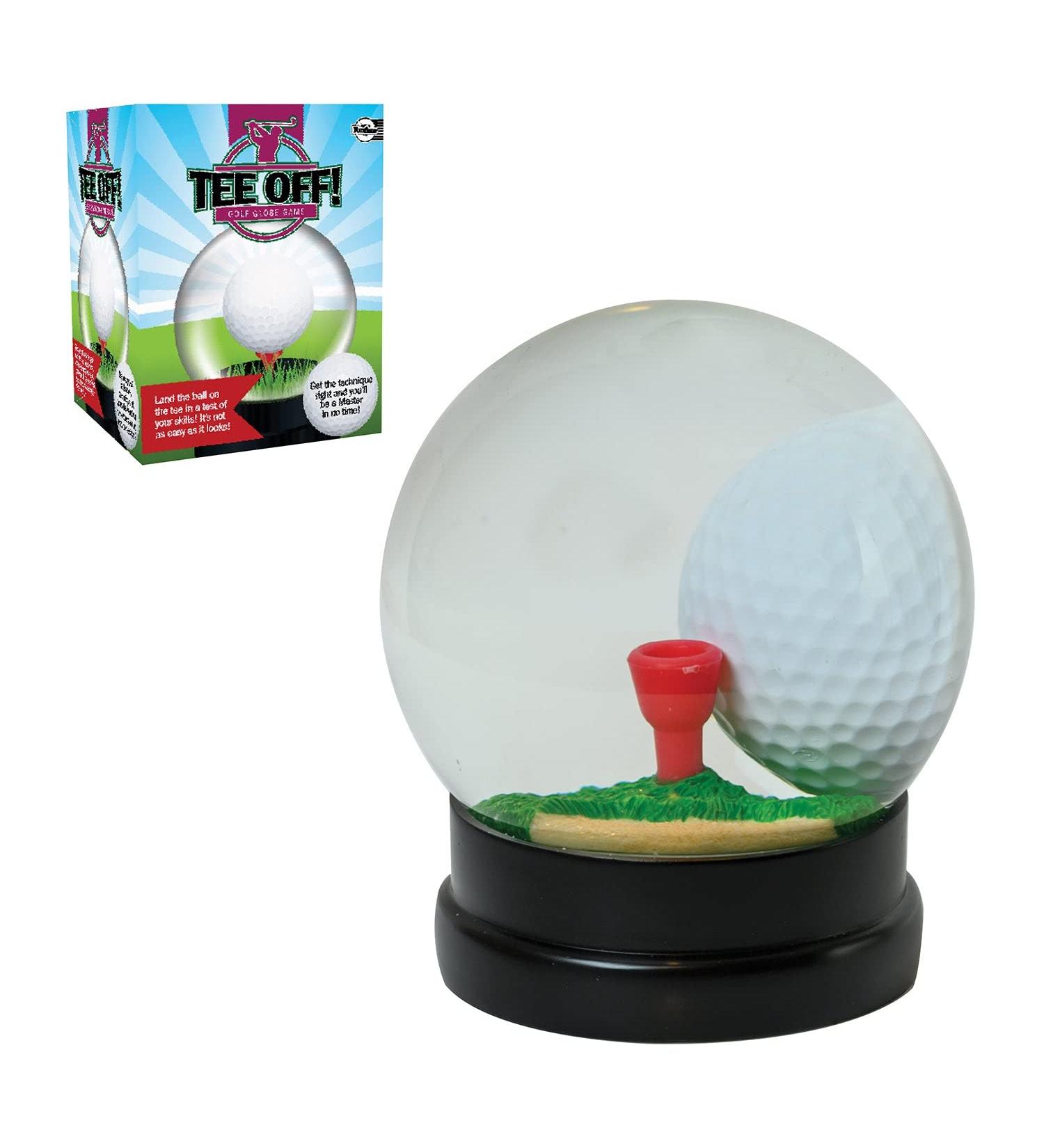 Funtime Tee Off Golf Globe Problem Solving Fun Puzzle - Put The Ball on The tee  not as Easy as it Looks