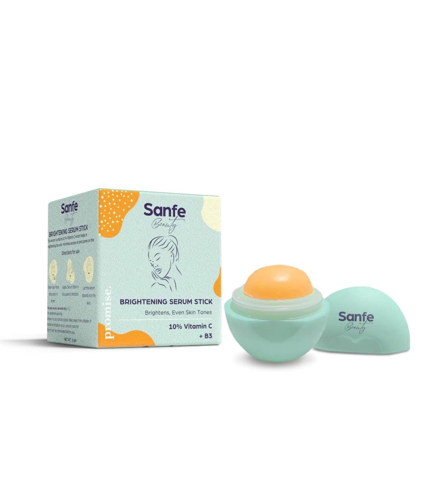 Beauty Serum Stick 8g | Travel-Friendly Roll-On with Niacinamide Vitamin C & Glycerin | Fights Dullness - Buy Online on GoSupps.com