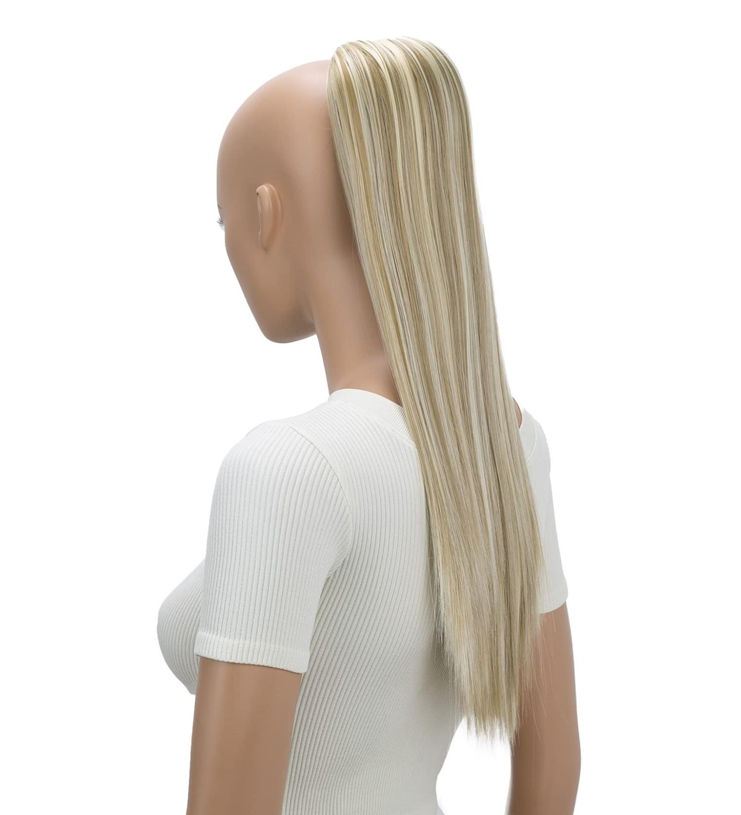 CAISHA 22 Synthetic Hair Ponytail Extension Natural Blonde with Highlights #16H613 PH528 - Buy Online on GoSupps.com