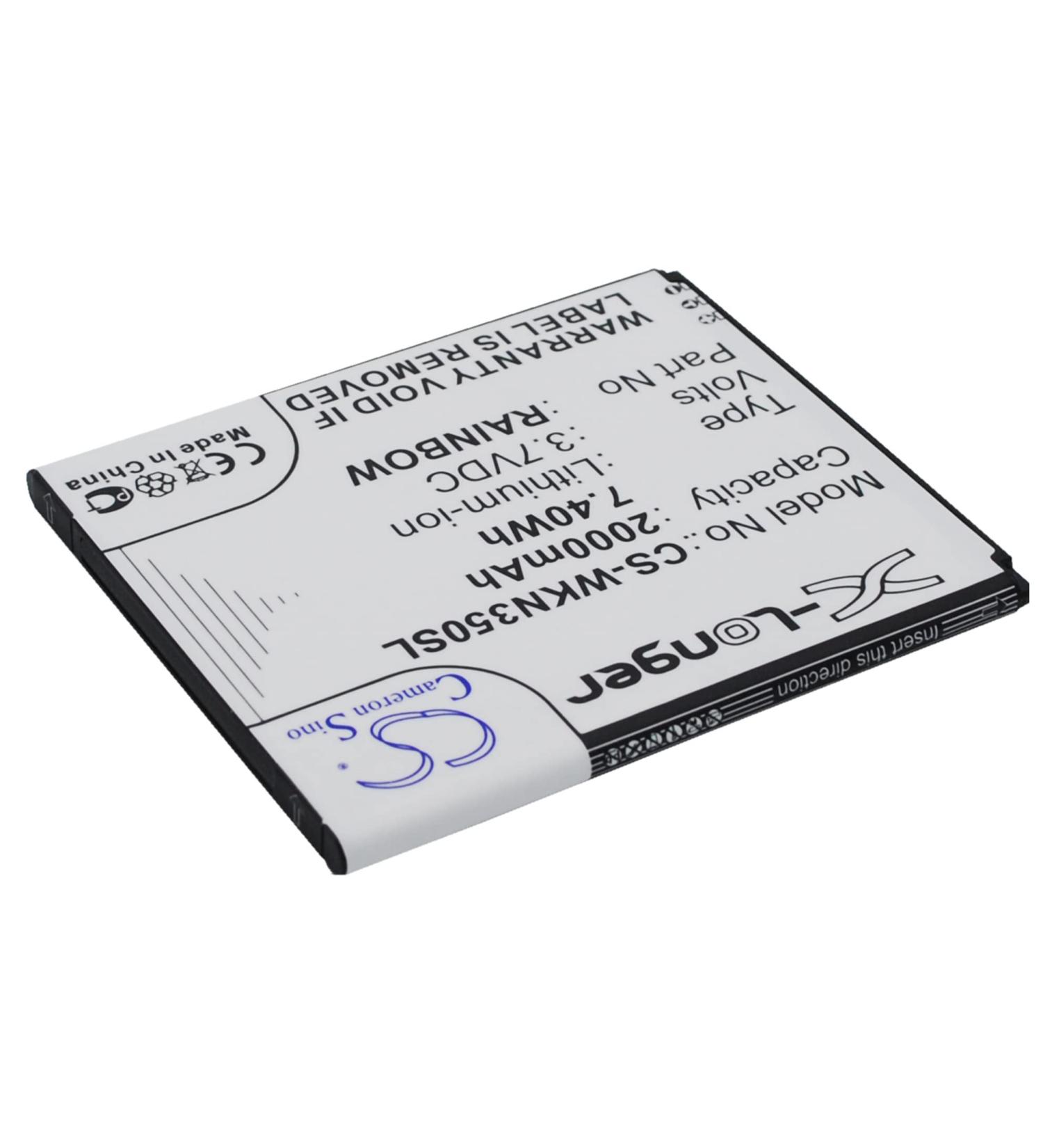 PRUVA Battery for Wiko Bloom M172 N350 - 2000mAh Replacement | Shop Now for Fast International Shipping - Buy Online on GoSupps.com