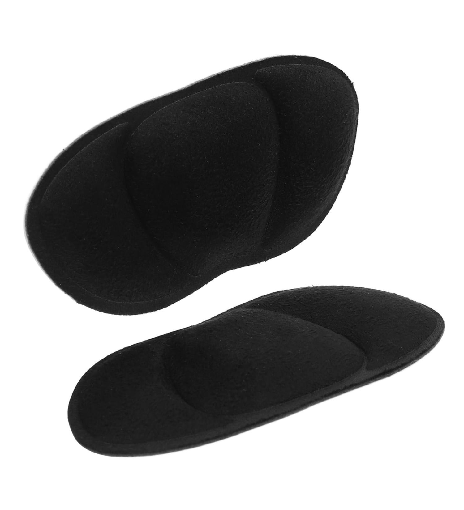 High Heel Insole Comfort Pads for Women - Wear-Resistant Heel Cushions & Protectors - Black Shoe Grip Inserts 8.00X4.10X0.60CM - Buy Online on GoSupps.com