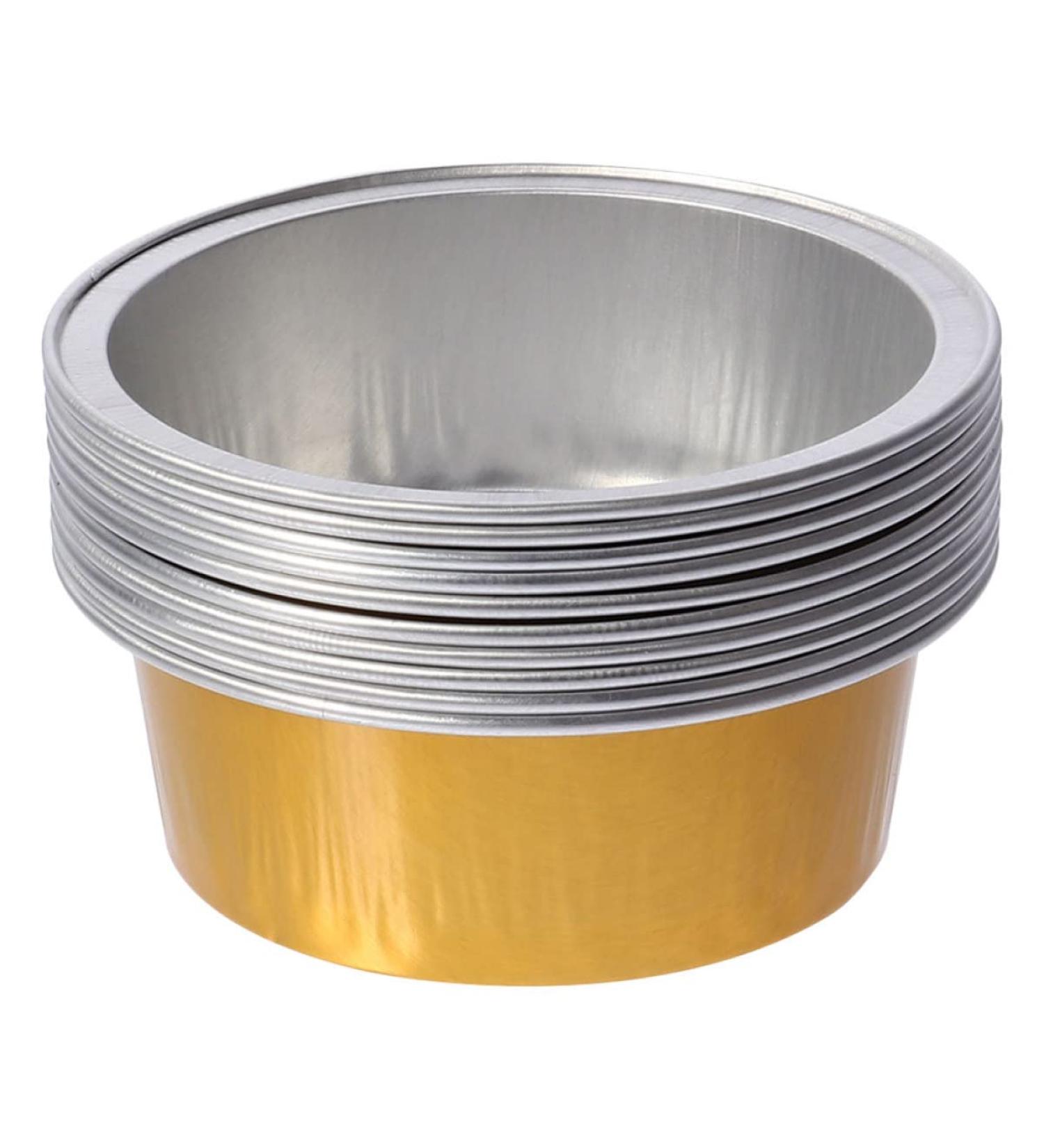 Frcolor 25-Piece Aluminum Depilation Bowl Kit - Practical Hot Accessories for Hard Wax & Hair Removal - 5x5cm Golden Pearls & Heater - Buy Online on GoSupps.com