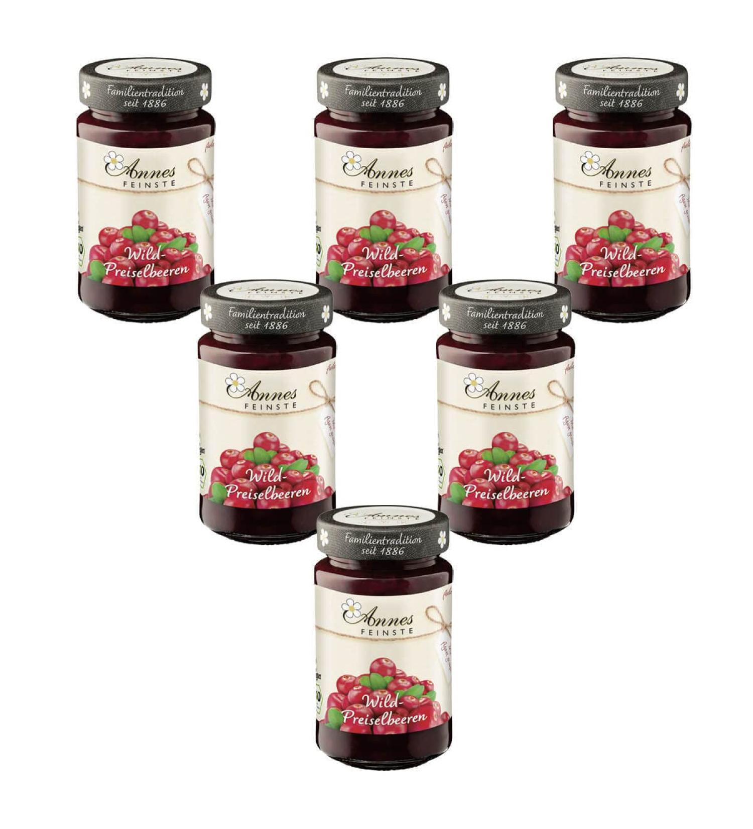 Annes Feinste Annes Feinste - Pack of 6 organic wild berries - 0.25 kg