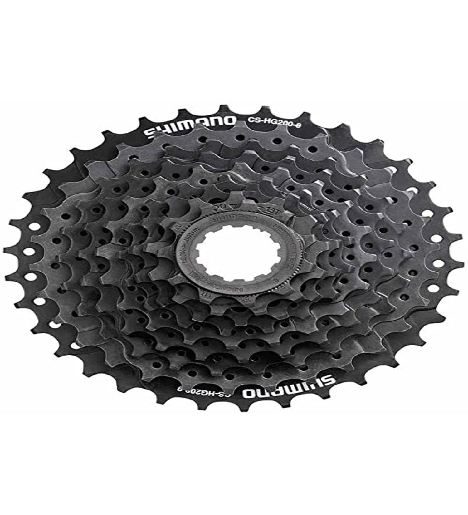 Shimano Alivio CS-HG200-9 Cassette Sprocket 11-34 - High Performance Gear for Smooth Cycling Experience - Buy Online on GoSupps.com