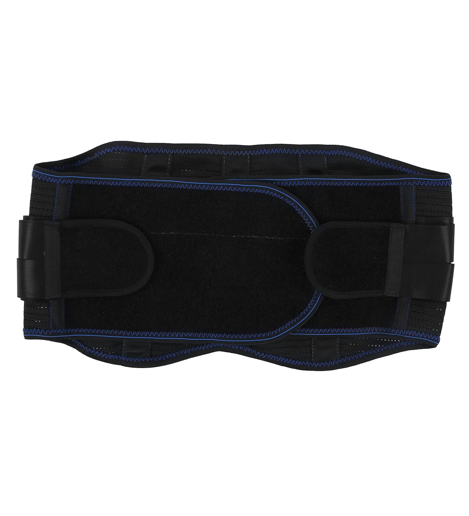 Buy Adjustable Lumbar Support Belt - Breathable Waist Support with Steel Plate for Lower Back Pain Relief - XL Size - Buy Online on GoSupps.com