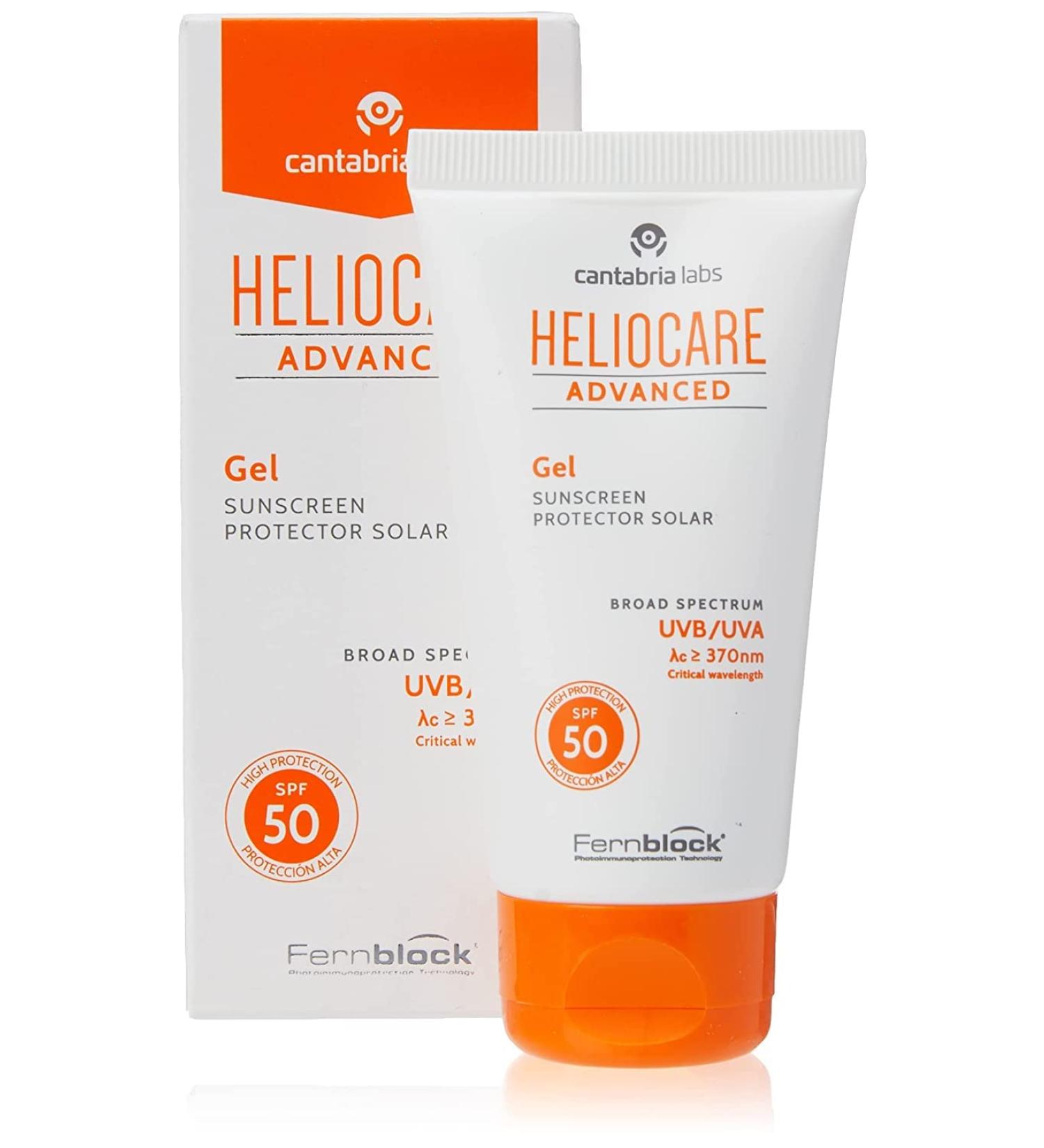 Heliocare SPF 50 Gel 50ml - Sun Protection for Skin | [Brand Name] - Buy Online on GoSupps.com