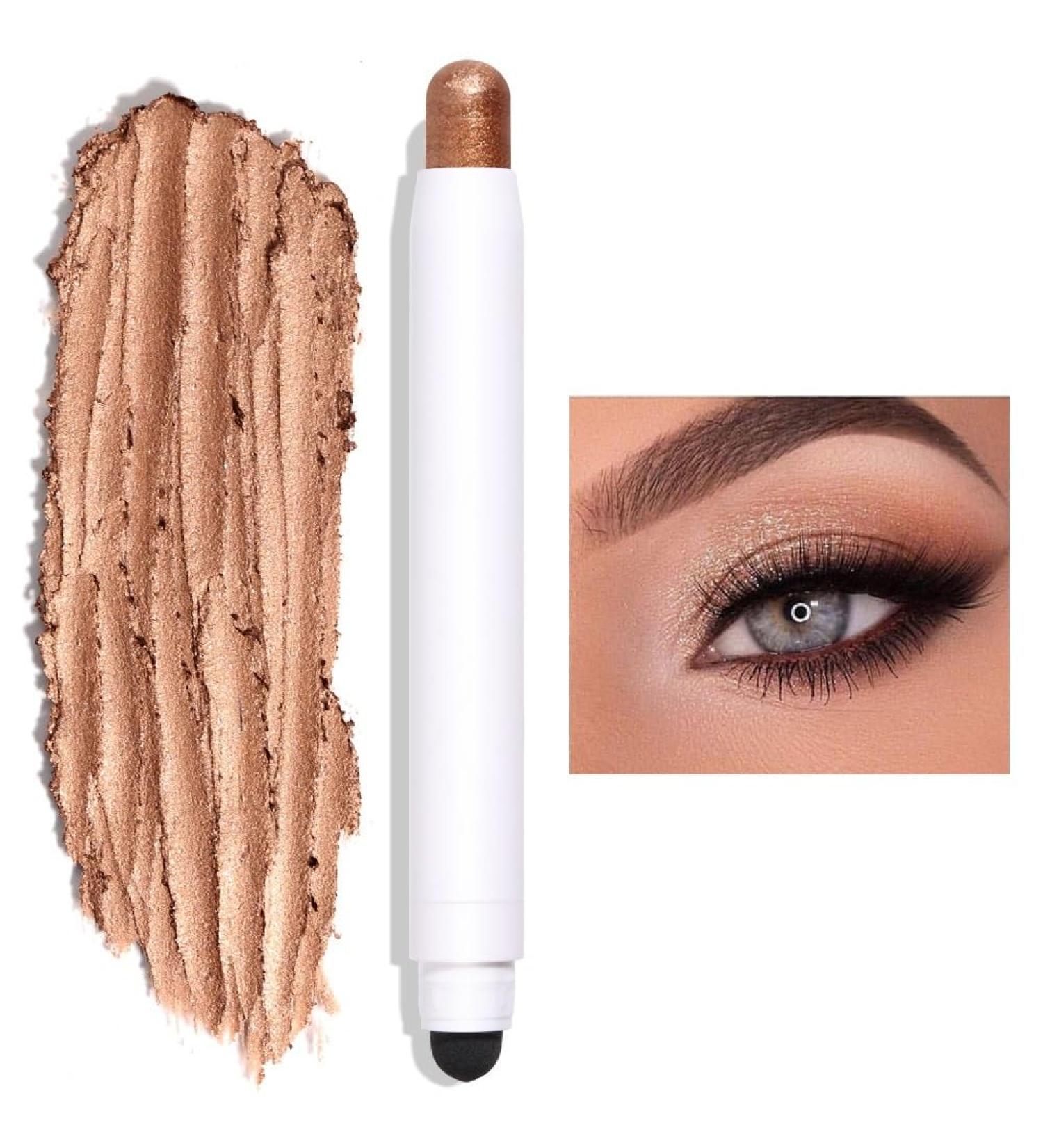 Double Head Eyeshadow Stick Matte Pearlescent Waterproof Long Lasting Shimmer Eye Shadow Pencil Makeup Texture Beauty (Color : 07) - Buy Online on GoSupps.com