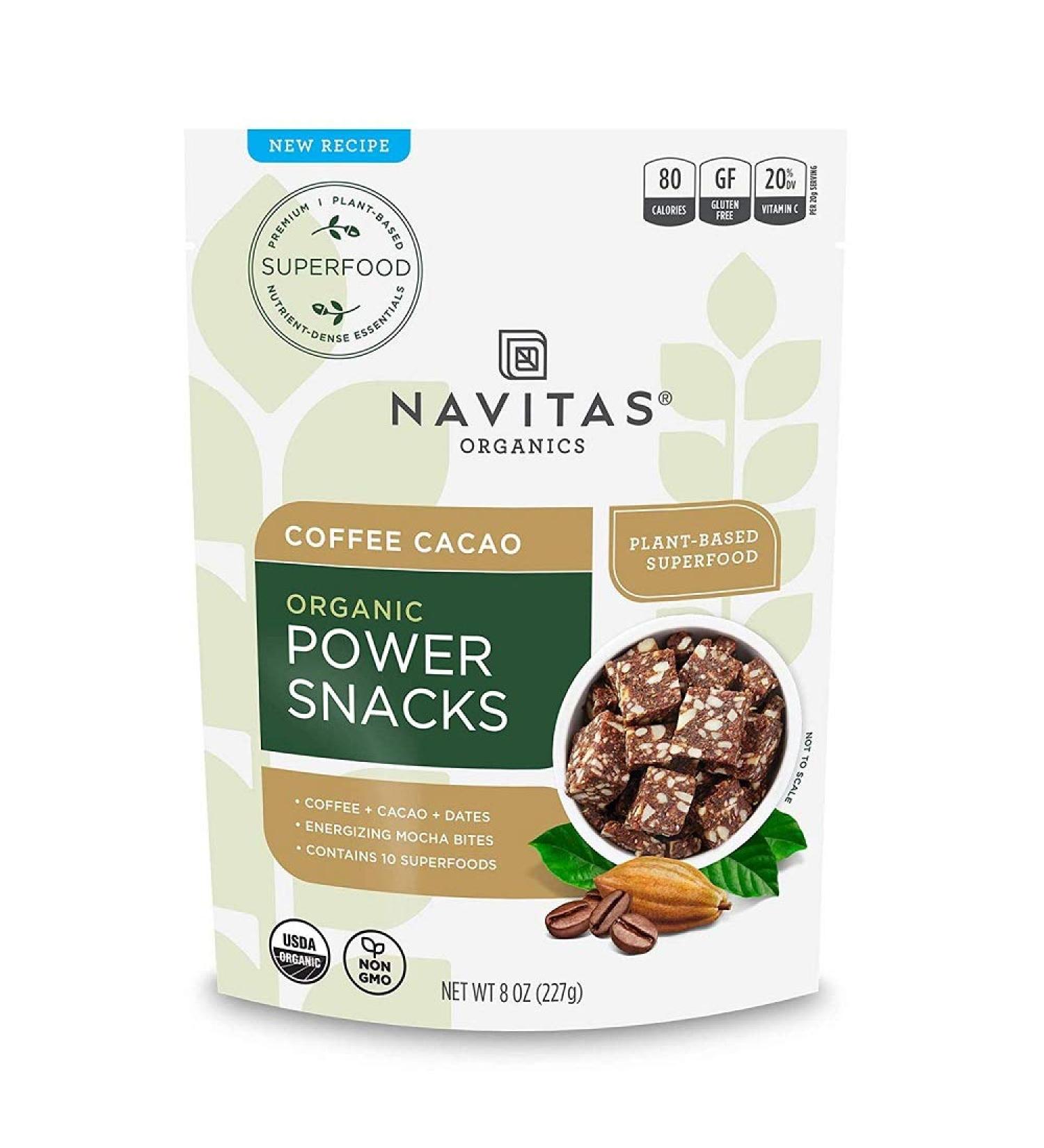 Buy Navitas Organics Coffee Cacao Power Snacks - Organic 8 oz (227 g) - Buy Online on GoSupps.com
