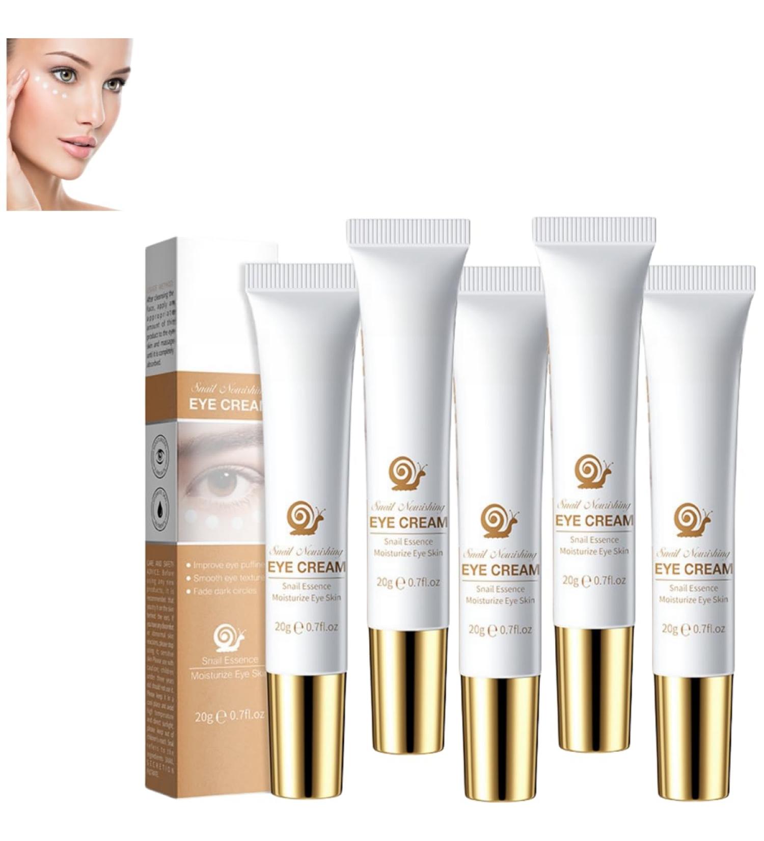 2024 New Radiant Eye Cream Infused with Snail Mucin Snail Mucin Eye Cream Moisturizing and Nourishing Eye Cream Anti-Wrinkle Eye Cream a - Buy Online on GoSupps.com