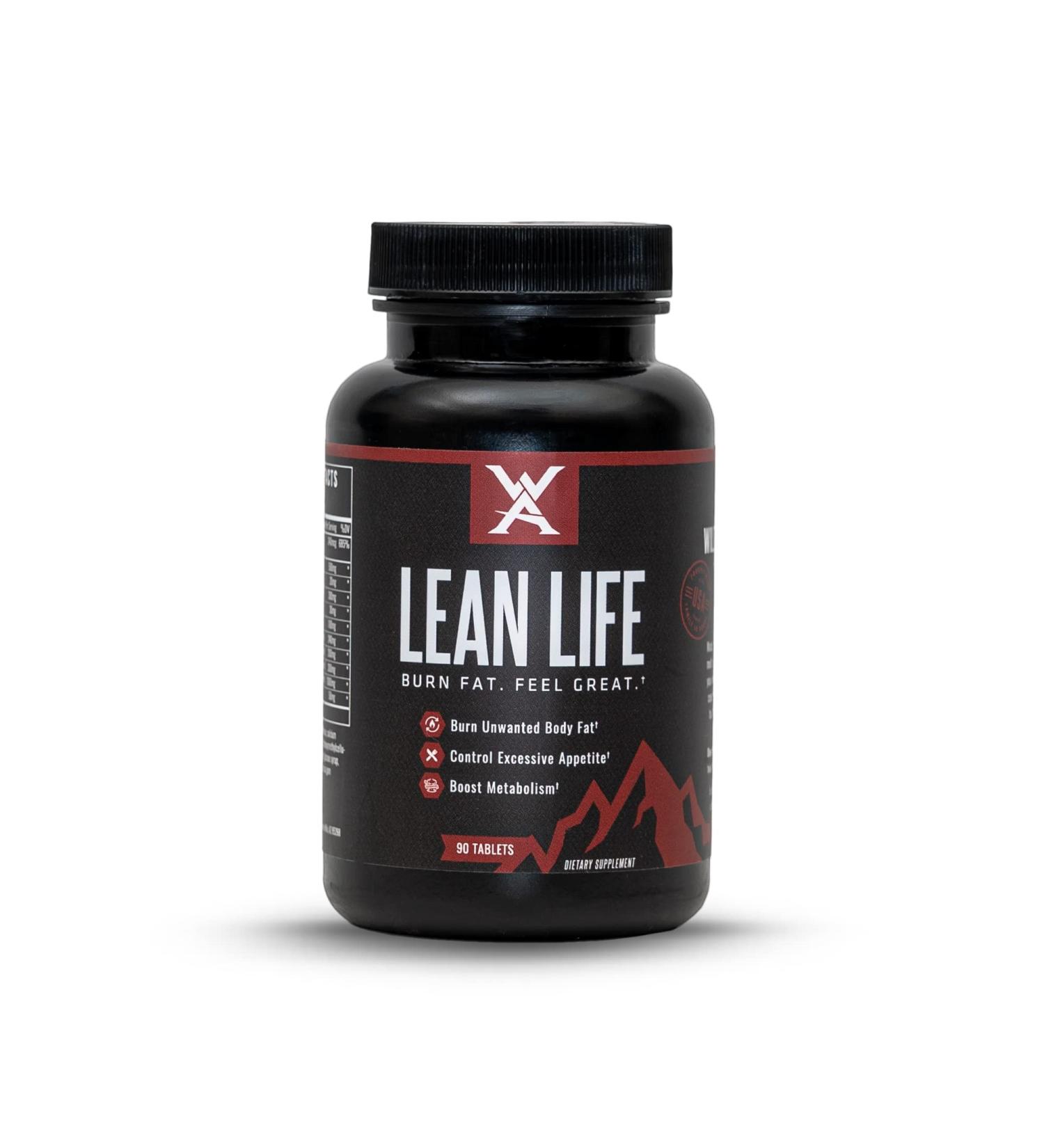 Wilderness Athlete - Lean Life | Thermogenic Fat Reduction for Men & Women - Appetite Support Supplement for Reducing Body Weight - Promote Fat Metabolism with Garcinia Cambogia Feel Great - Buy Online on GoSupps.com
