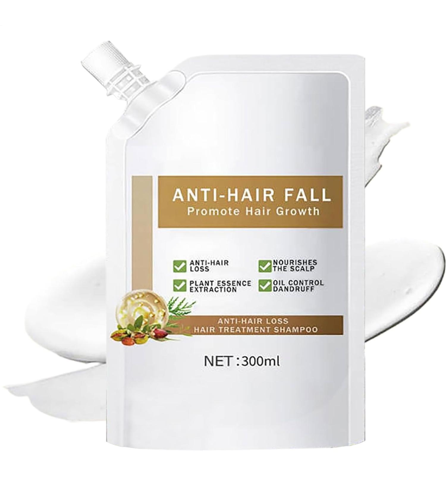 Shampoo Anti Hair Loss Shampoo Anti Hair Loss Shampoos Ginger Stimulate Hair Growth Shampoo Moisturizing Hair Thickening Cleanser Natural Plant Oil Control Rinse - Buy Online on GoSupps.com