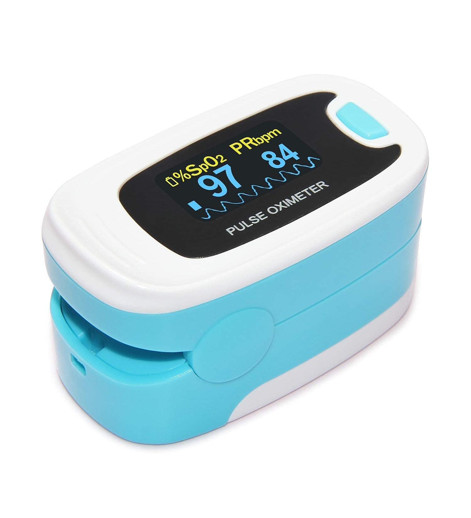 CONTEC CMS50NA Pulse Oximeter - SpO2 & PR Waveform Blood Oxygen Monitor - Buy Online on GoSupps.com