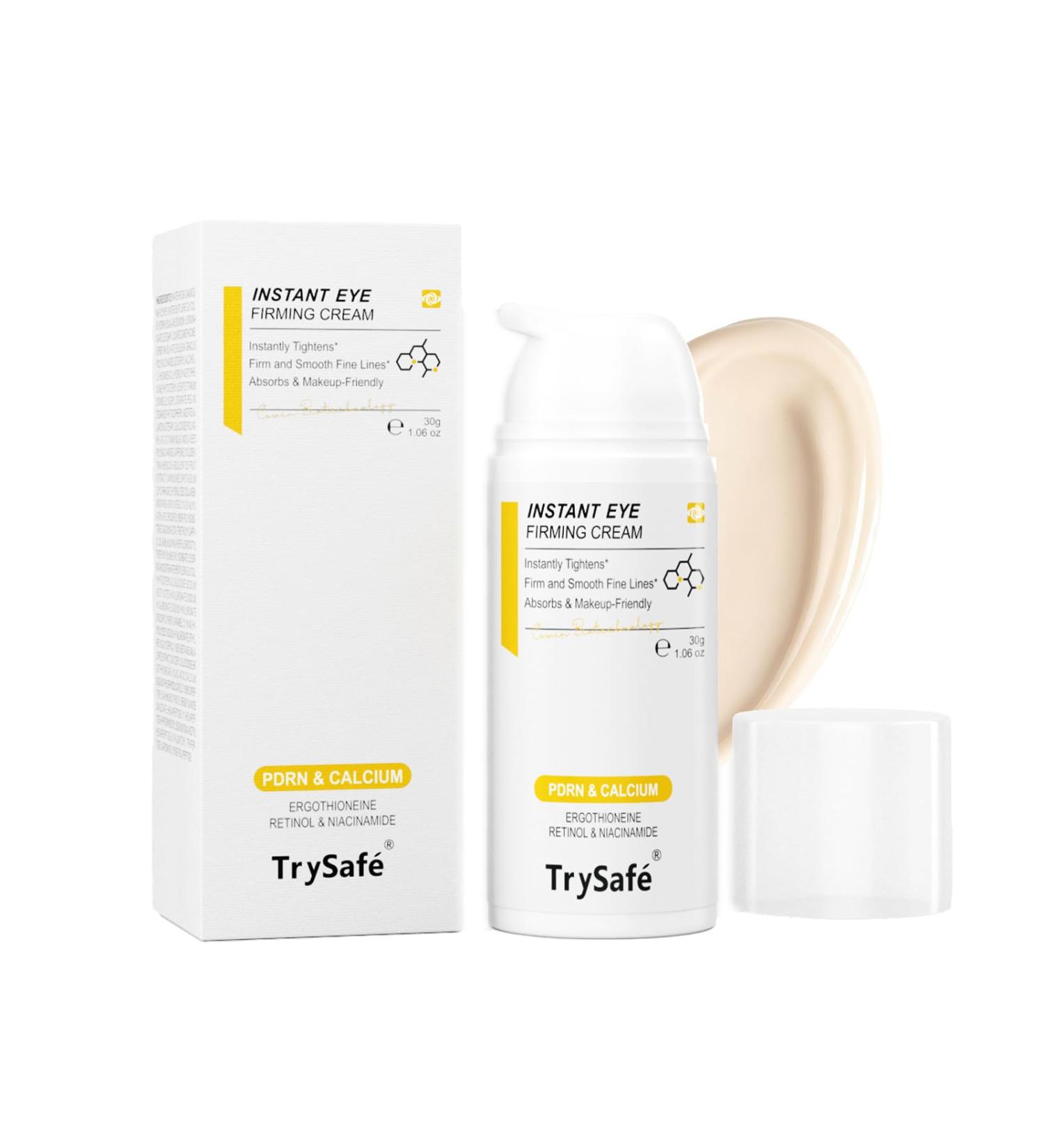 1.06oz PDRN & Calcium Temporary Eye Tightener - Reduce Eye Bags Puffy Eyes Dark Circles & Firm Wrinkle Smile Line Instantly* | Hyaluronic Retinol Niacinamide Kojic Collagen Caffeine 1.06 Fl Oz (Pack of 1) Light Brown - Buy Online on GoSupps.com