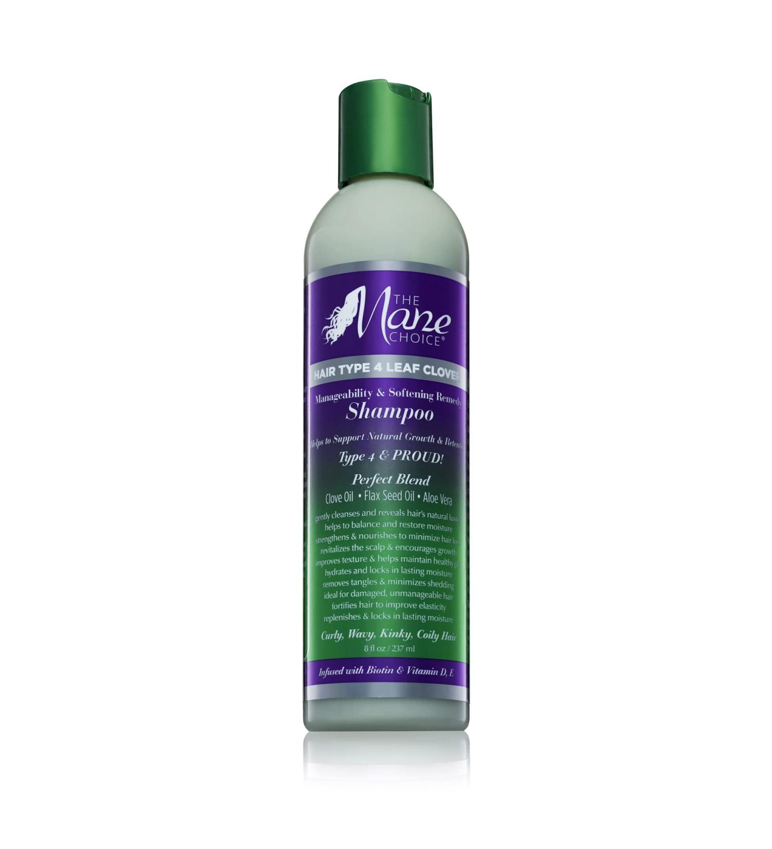Buy THE MANE CHOICE Hair Type 4 Leaf Clover Shampoo - Manageability & Softening Remedy (8 oz) - International Shipping Available - Buy Online on GoSupps.com