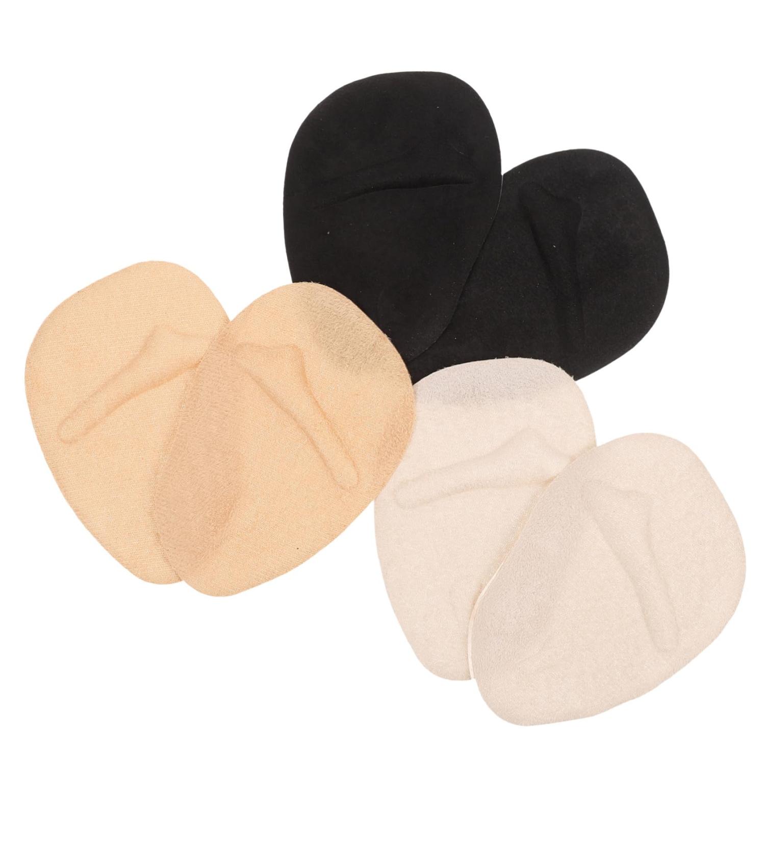 3 Pairs High Heels Forefoot Metatarsal Pads - Comfortable Gel Inserts for Women & Girls - Invisible Cushion Heel Support - Buy Online on GoSupps.com