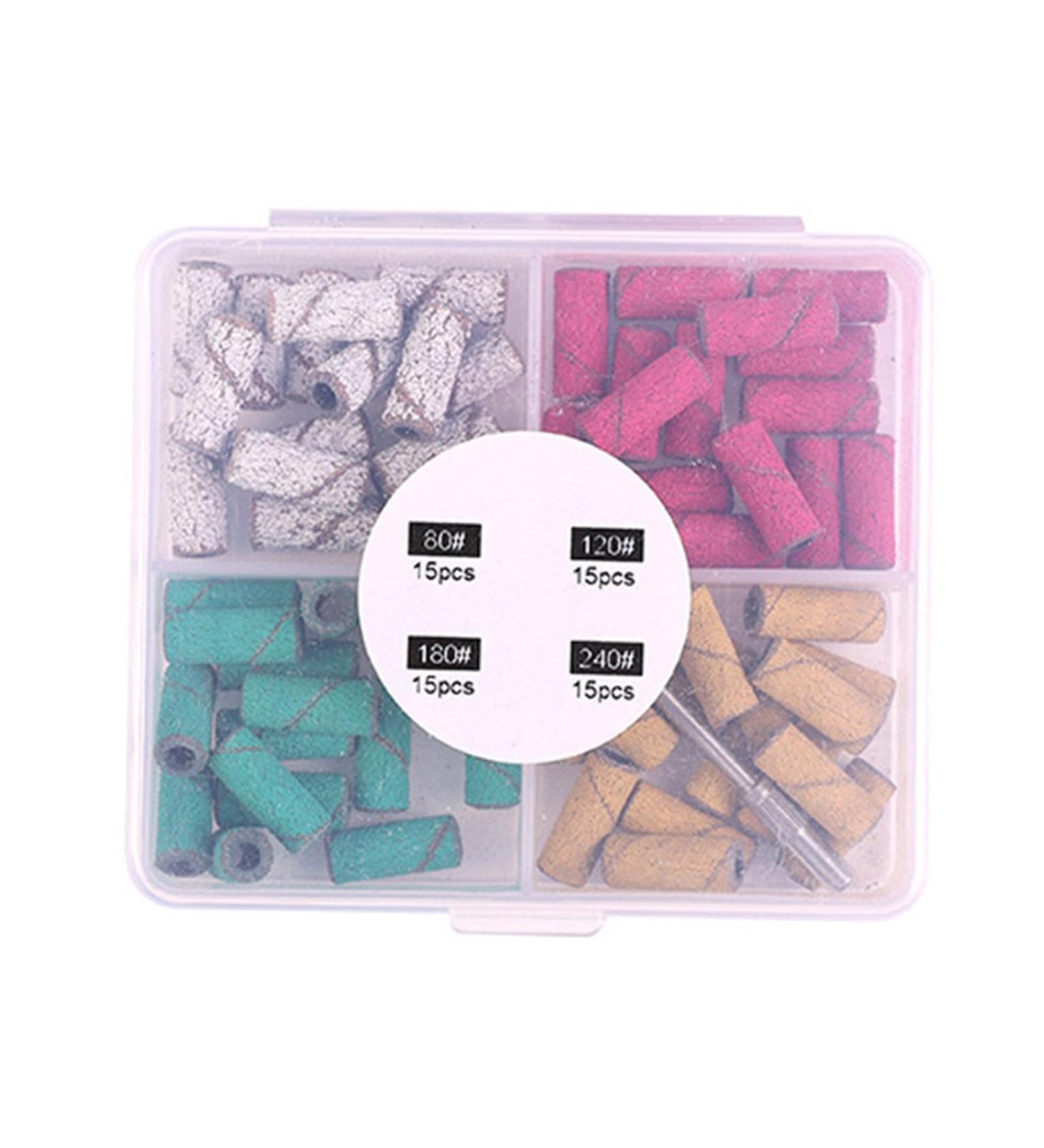 YOXIER Manicure Pedicure Tools Nail Shaping Set with Precision 1 Box Professional Drill Bit for Precise Polishing Gel Manicures G - Buy Online on GoSupps.com