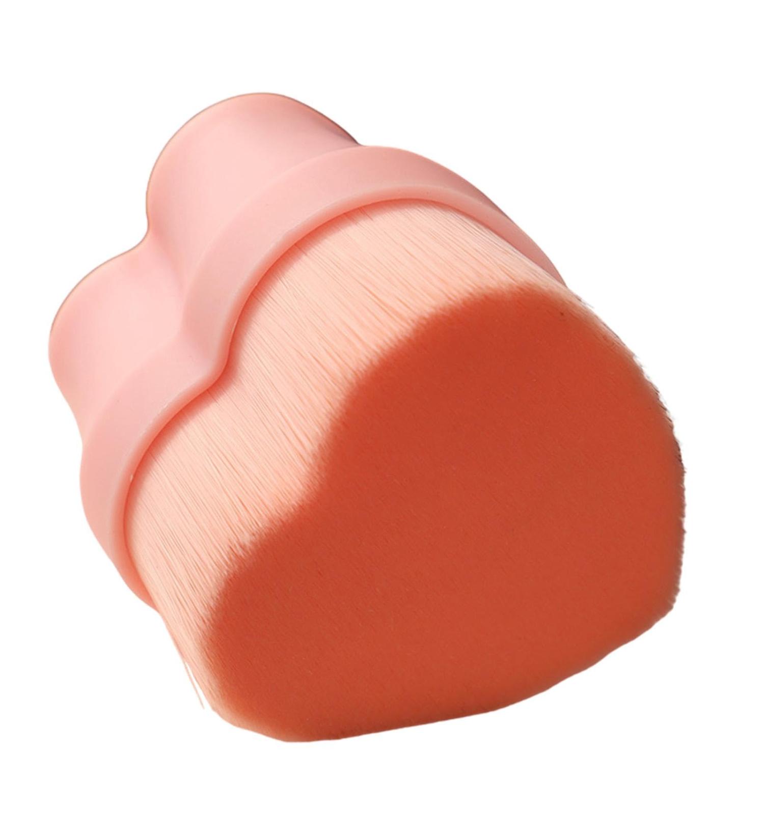 Cosmetic Applicator Brush Cosmetic Sunscreen Applicator - Heart-Shaped Powder Makeup Tools Travel Size Cosmetic Applicator for Kids And Adult Pink - Buy Online on GoSupps.com
