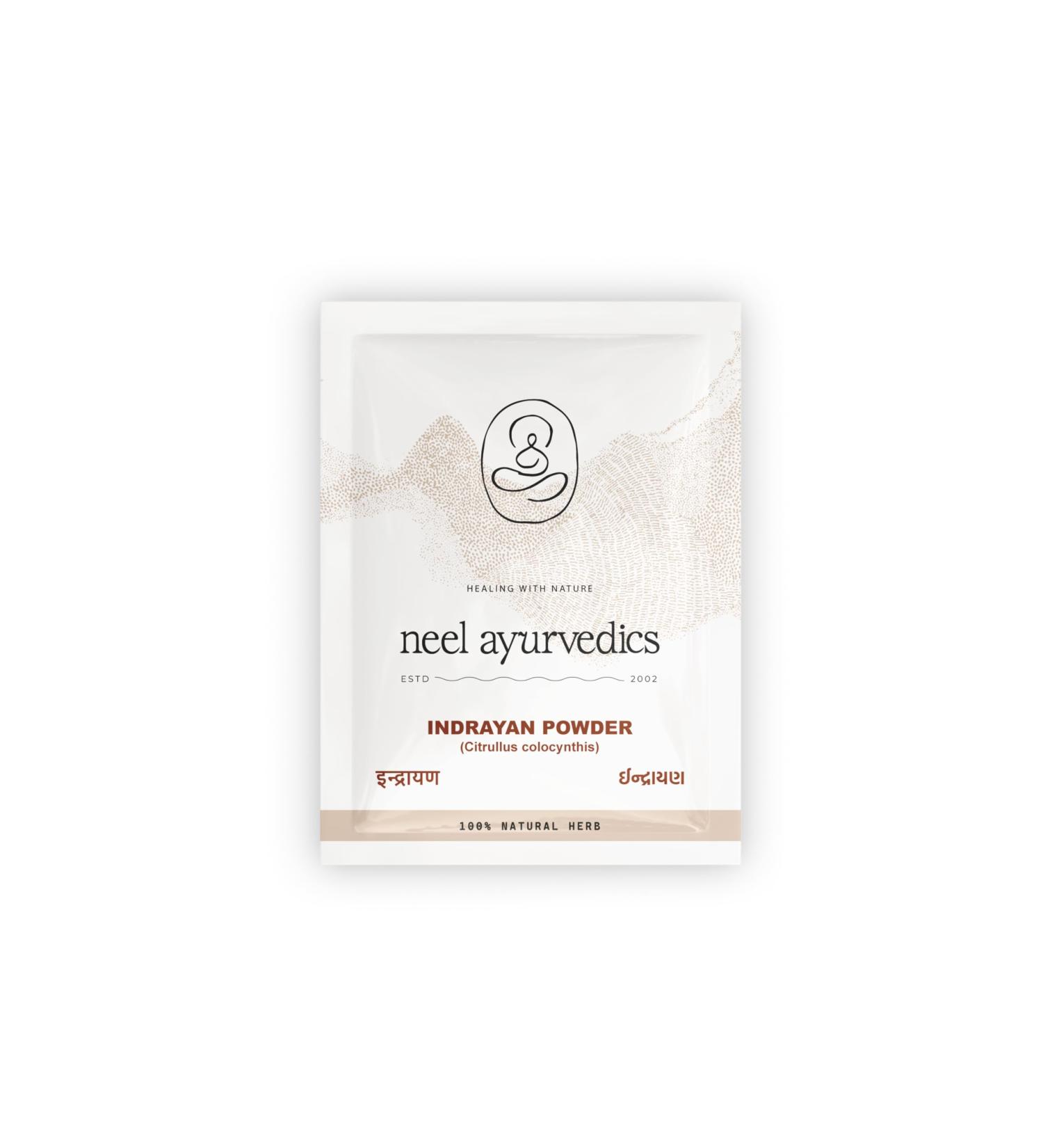  Neel Ayurvedics Neel Ayurvedics Indrayan Mol | Indrayan Root Powder - 300 GM - Buy Online on GoSupps.com