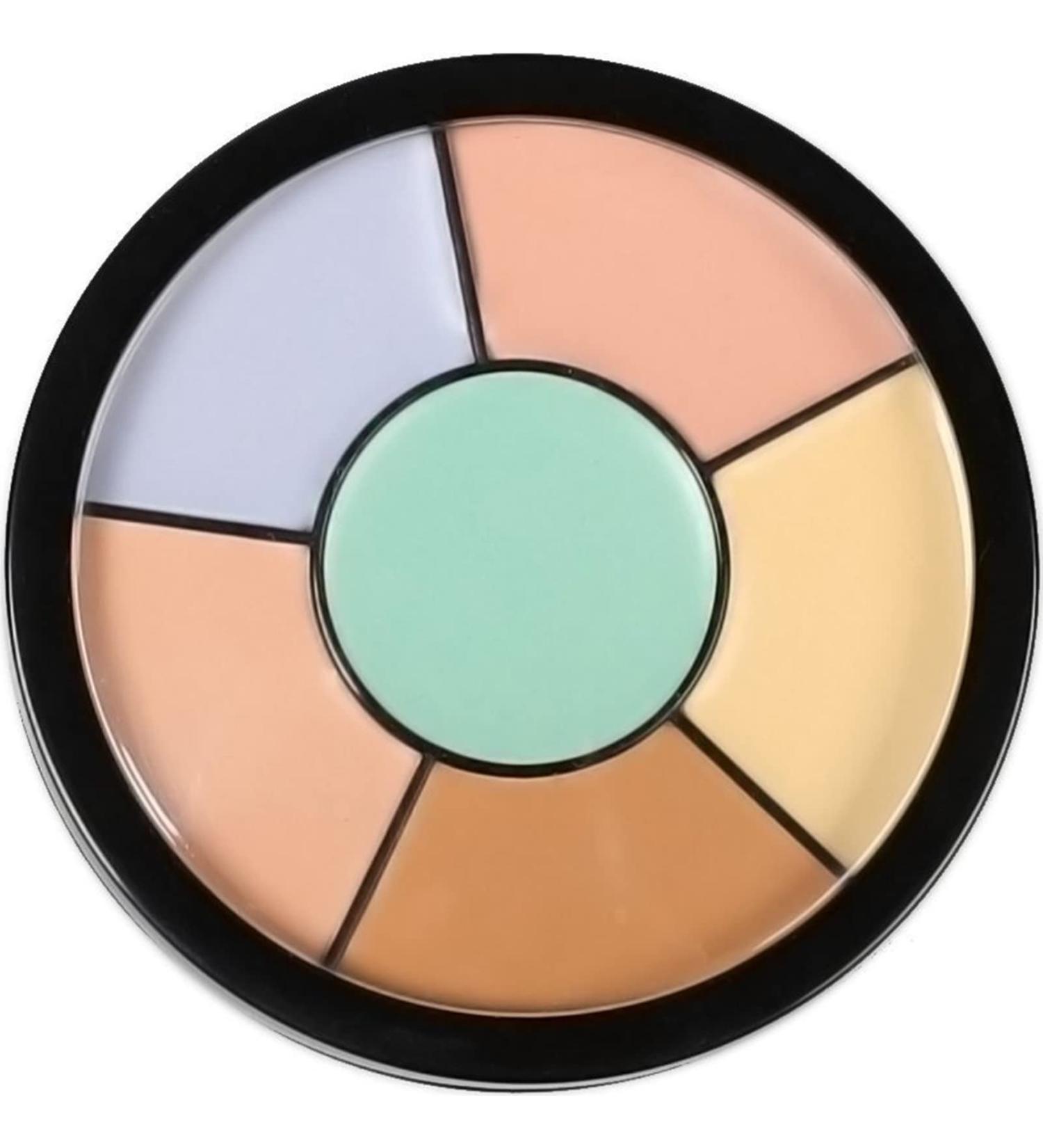 Vodisa Cream Concealer Palette - 6 Color Makeup Contour Kit for Blemish Correction and Highlighting (Deep) - Buy Online on GoSupps.com