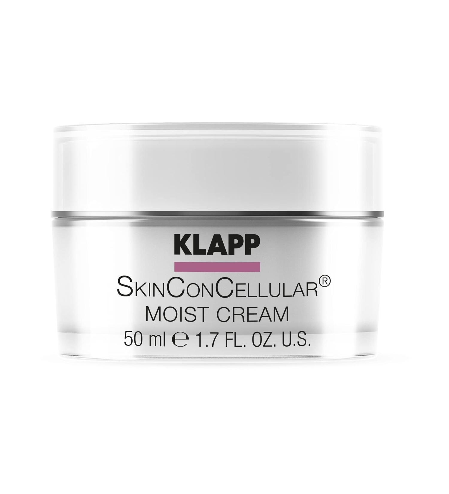 KLAPP Cosmetics SKINCONCELLULAR Moist Cream 50 ml - Hydrating Anti-Aging Skincare for All Skin Types - International Shipping Available - Buy Online on GoSupps.com