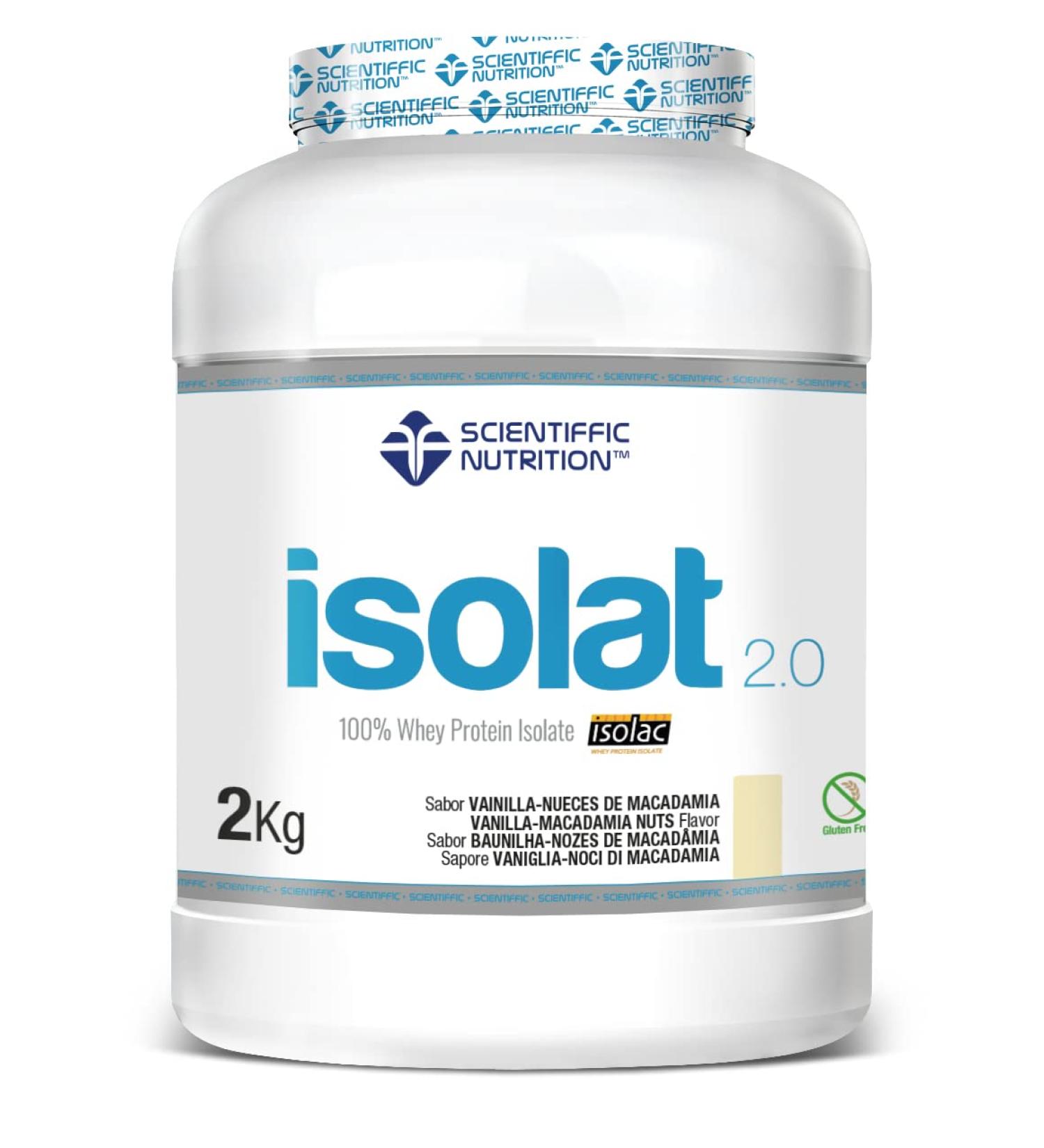  MST SCIENTIFFIC NUTRITION SCIENTIFFIC Nutrition Protein Isolate 2.0 2 kg of Macadamia Vanilla Nuts - Buy Online on GoSupps.com